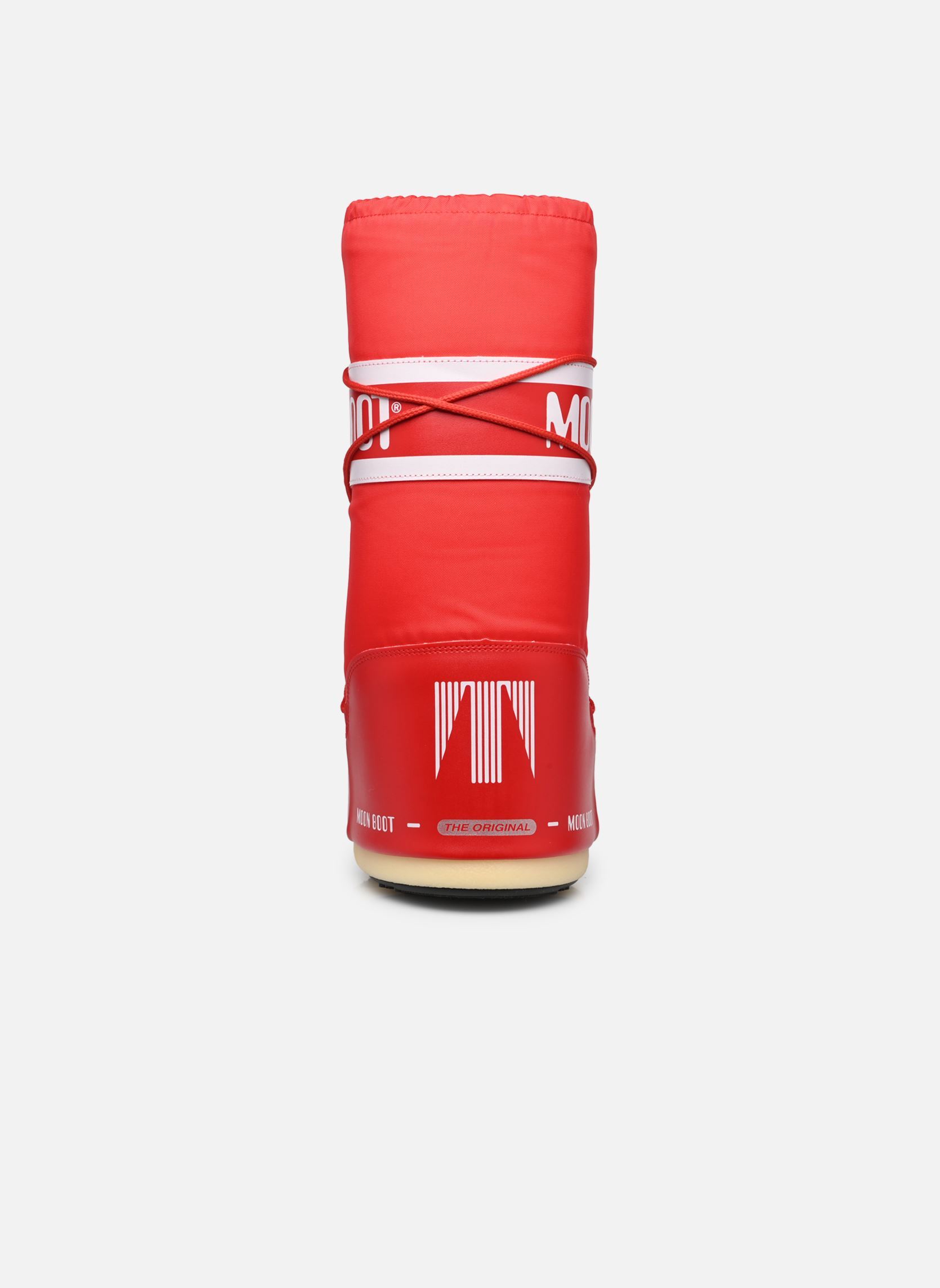 Snowboots Moon Boot Nylon W 1 dames rood Moon Boot Snowboots Moon Boot Nylon W 1 dames rood ROUGE