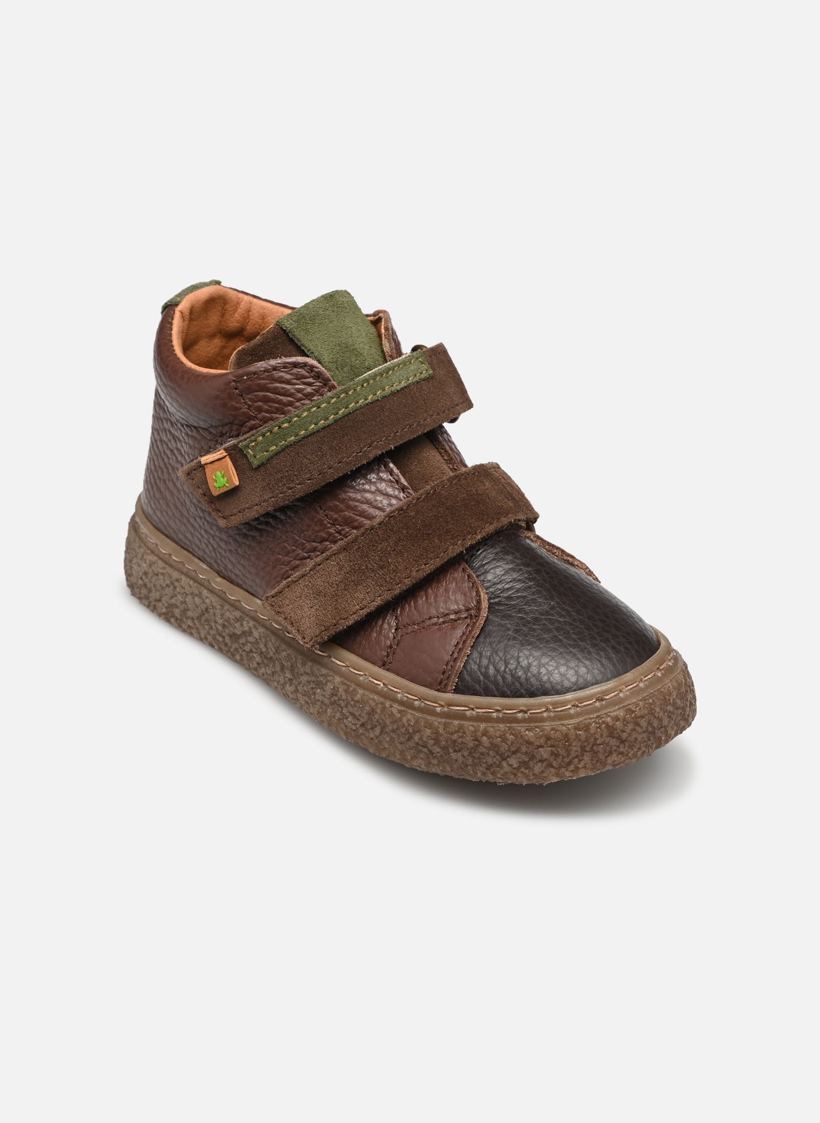 Knöchelhohe Sneaker Helmet 5283 jungen braun El Naturalista Knöchelhohe Sneaker Helmet 5283 jungen braun DARK BROWN