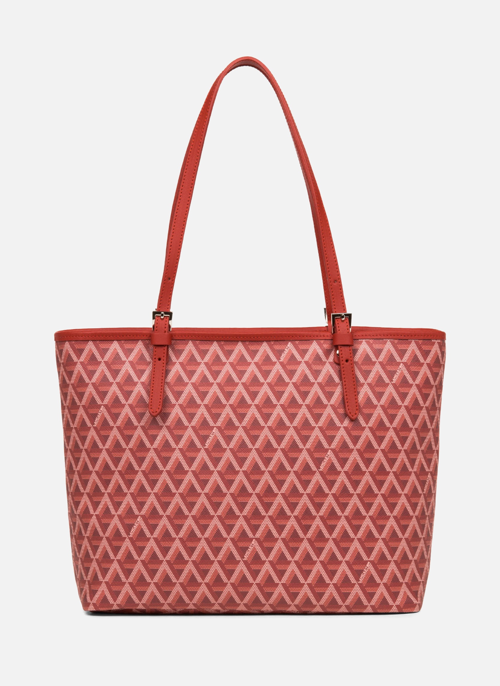 Cabas Ikon femme rouge Lancaster Cabas Ikon femme rouge Rouge foncé