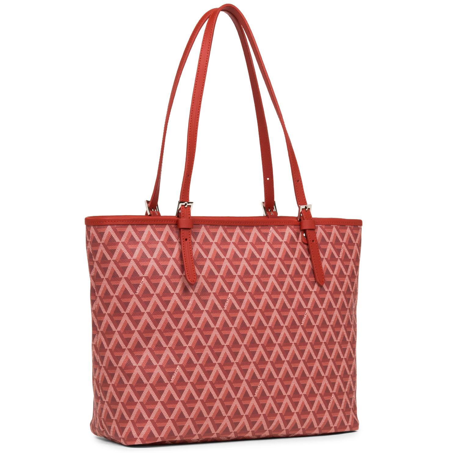 Cabas Ikon femme rouge Lancaster Cabas Ikon femme rouge Rouge foncé