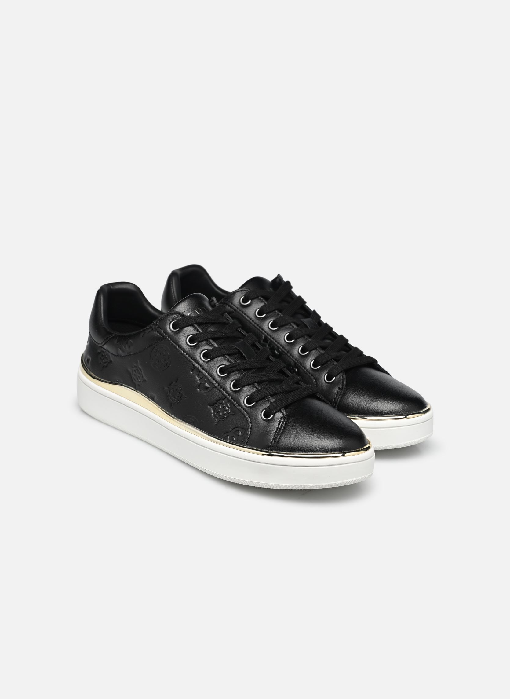 Niedrige Sneaker BONNY damen schwarz Guess Niedrige Sneaker BONNY damen schwarz Black