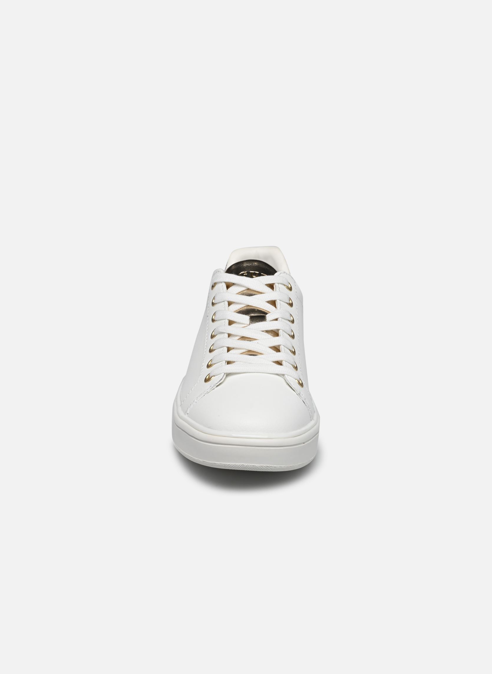 Baskets basses BONNY femme blanc Guess Baskets basses BONNY femme blanc WHITE BROWN OCRA