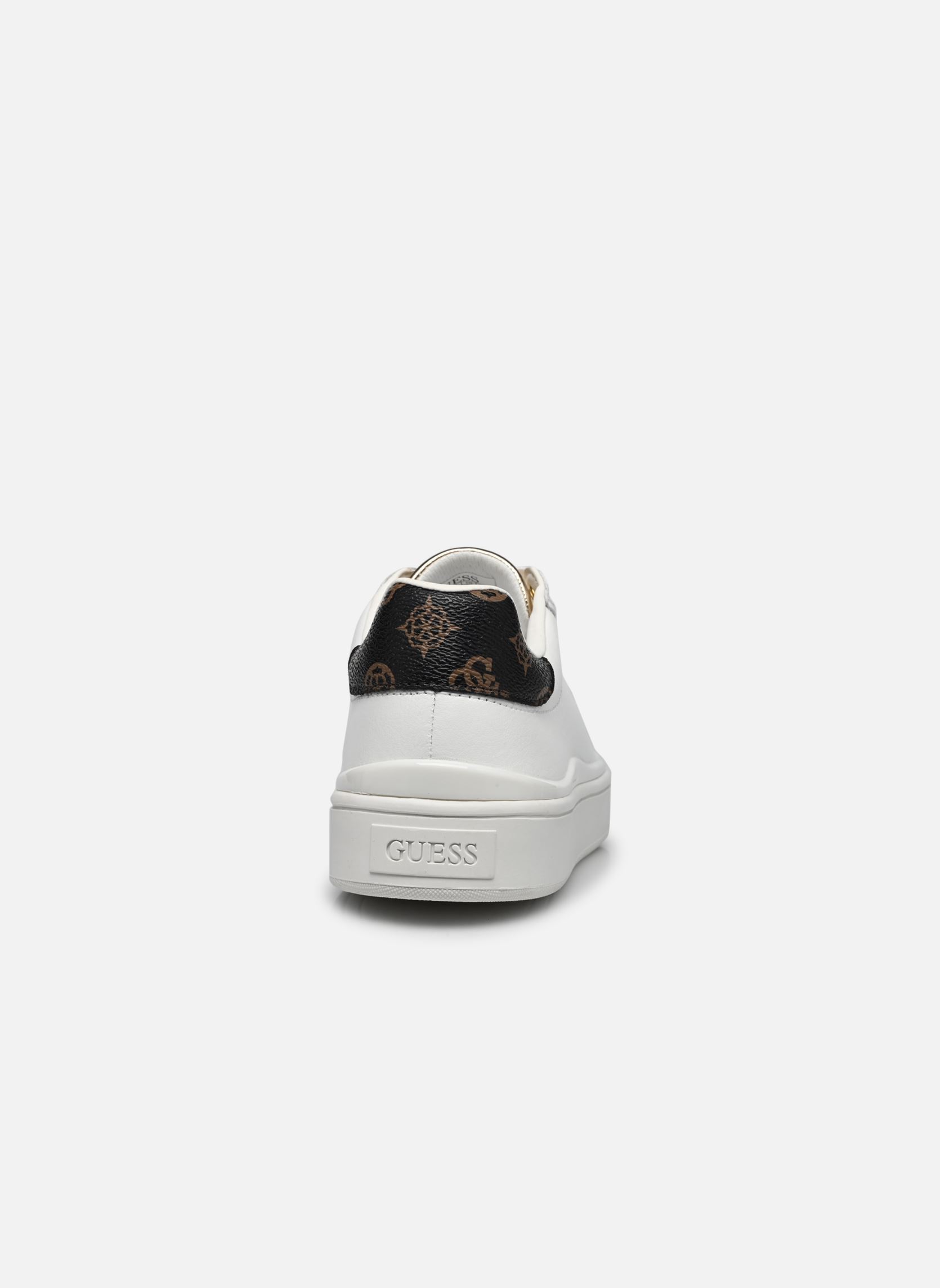 Baskets basses BONNY femme blanc Guess Baskets basses BONNY femme blanc WHITE BROWN OCRA