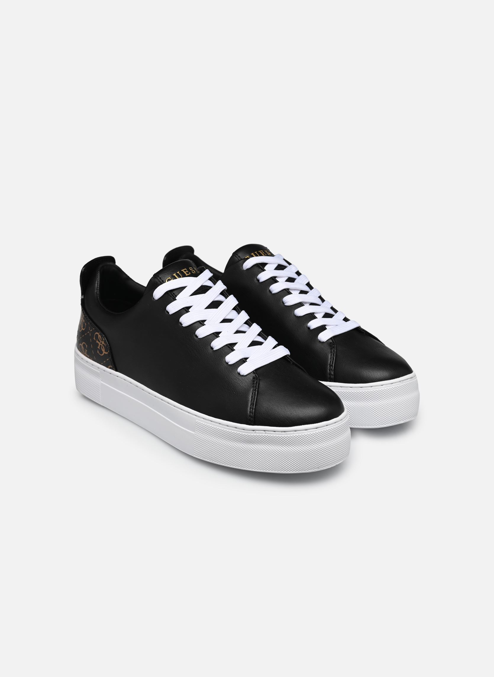 Lage sneakers GIANELE dames zwart Guess Lage sneakers GIANELE dames zwart BLACK