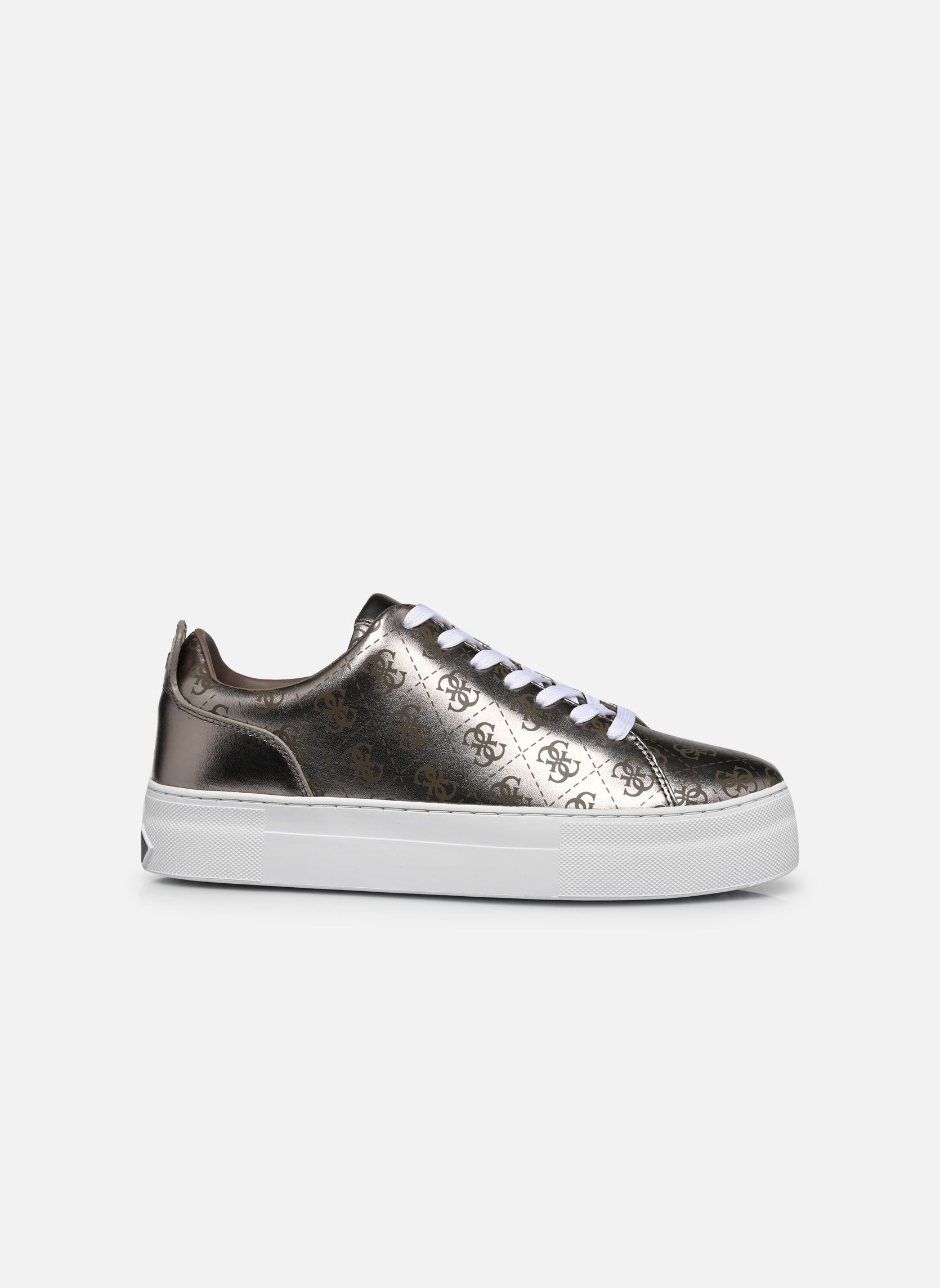 Niedrige Sneaker GIANELE damen gold und bronze Guess Niedrige Sneaker GIANELE damen gold und bronze Pewter