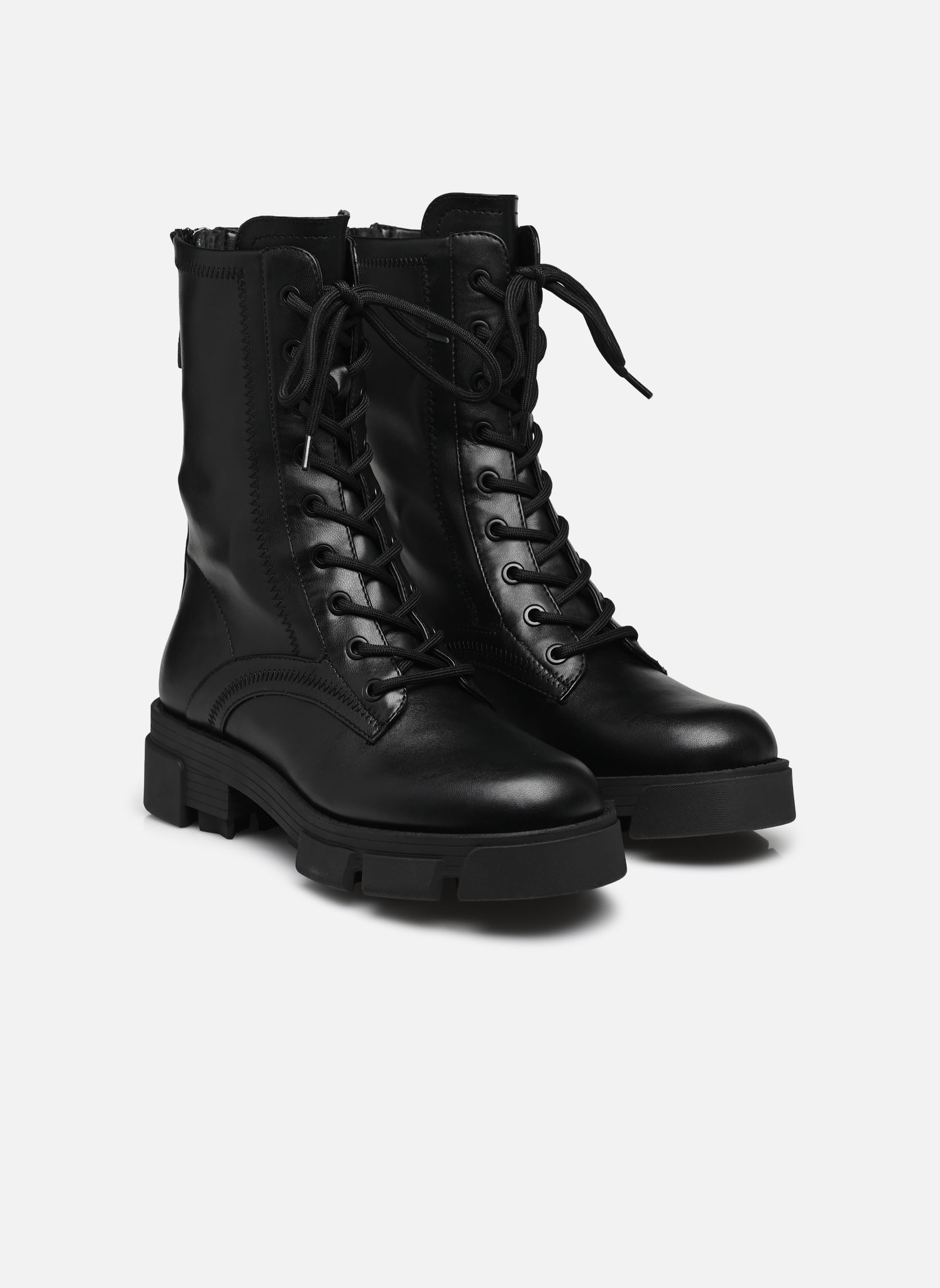 Veterlaarsjes MADAYA dames zwart Guess Veterlaarsjes MADAYA dames zwart BLACK