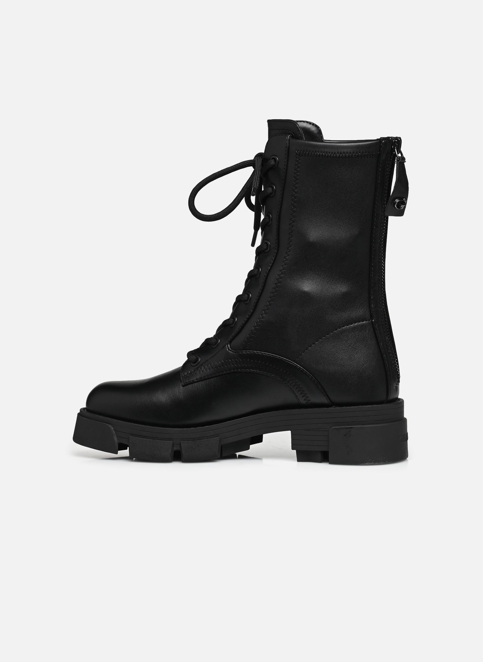 Veterlaarsjes MADAYA dames zwart Guess Veterlaarsjes MADAYA dames zwart BLACK
