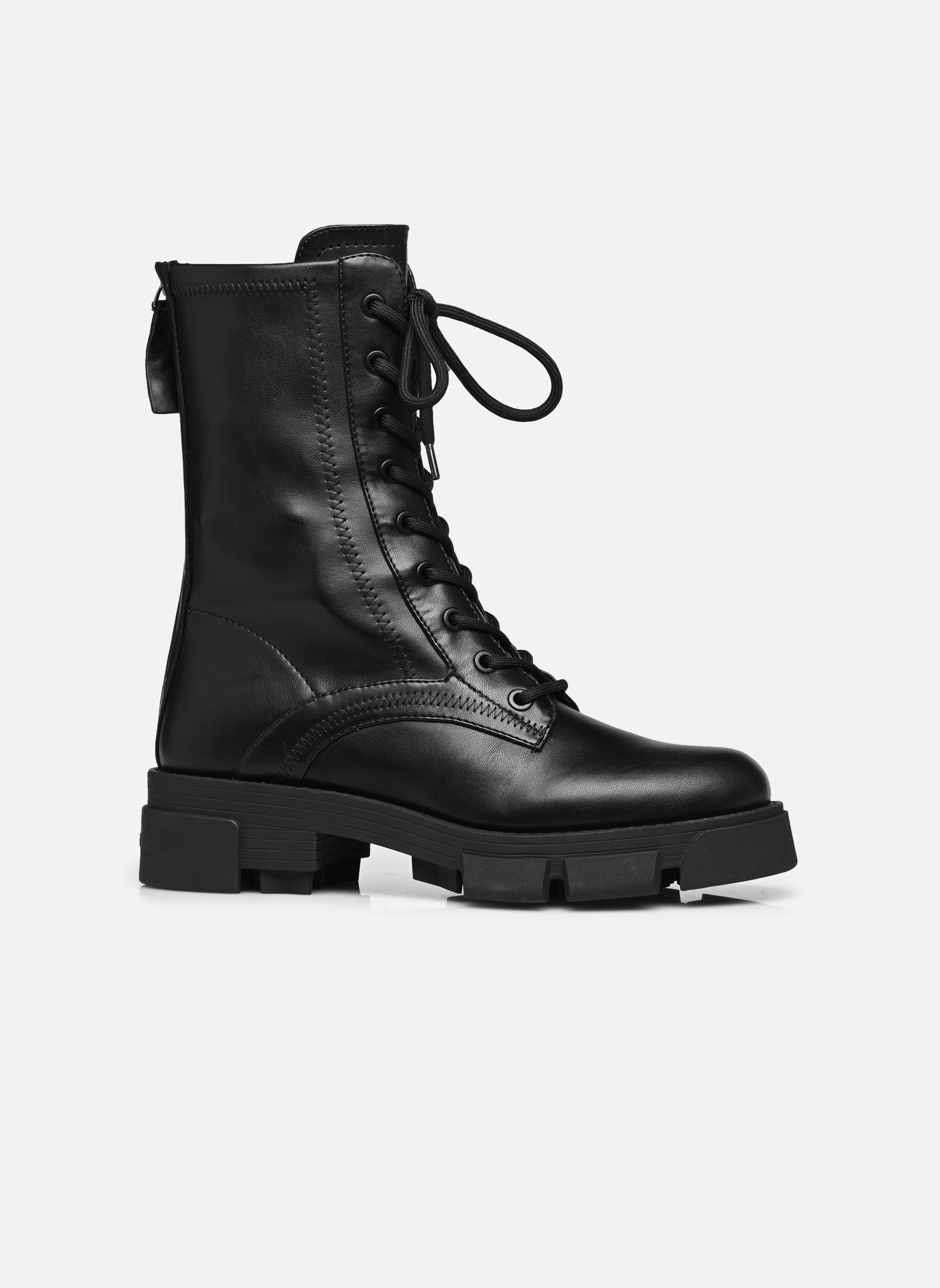 Veterlaarsjes MADAYA dames zwart Guess Veterlaarsjes MADAYA dames zwart BLACK