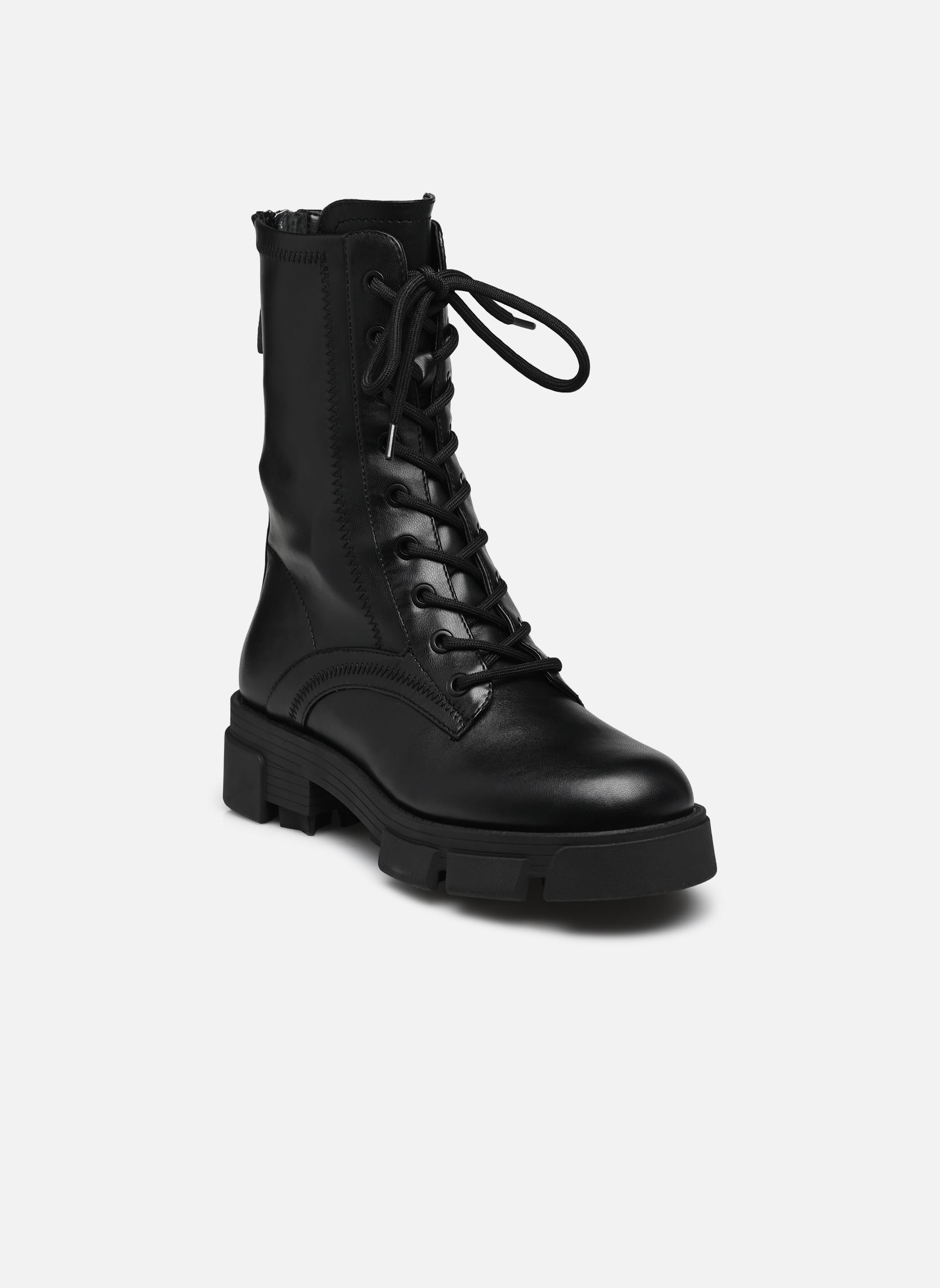 Veterlaarsjes MADAYA dames zwart Guess Veterlaarsjes MADAYA dames zwart BLACK