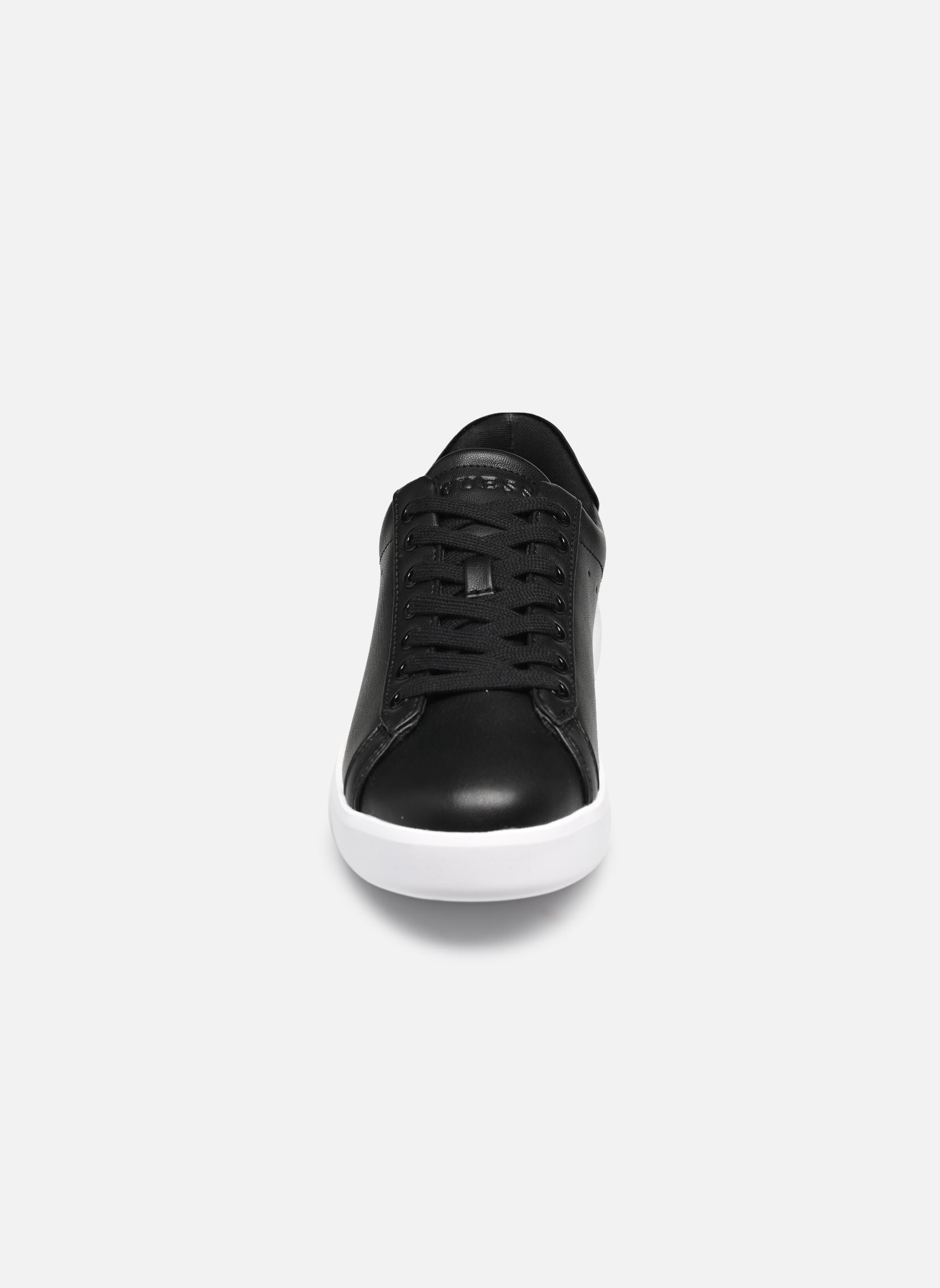 Niedrige Sneaker REYHAN damen schwarz Guess Niedrige Sneaker REYHAN damen schwarz Black