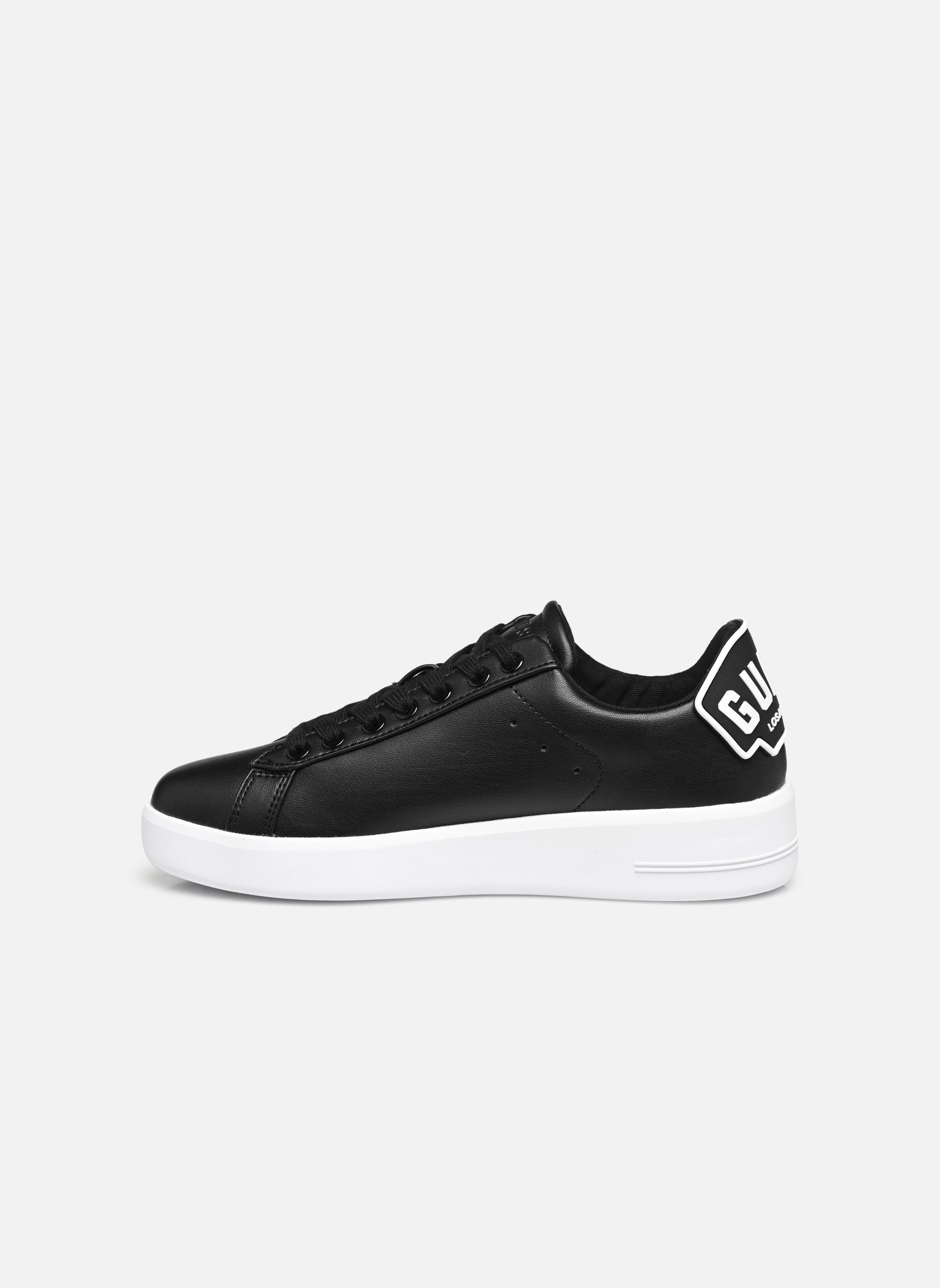 Niedrige Sneaker REYHAN damen schwarz Guess Niedrige Sneaker REYHAN damen schwarz Black