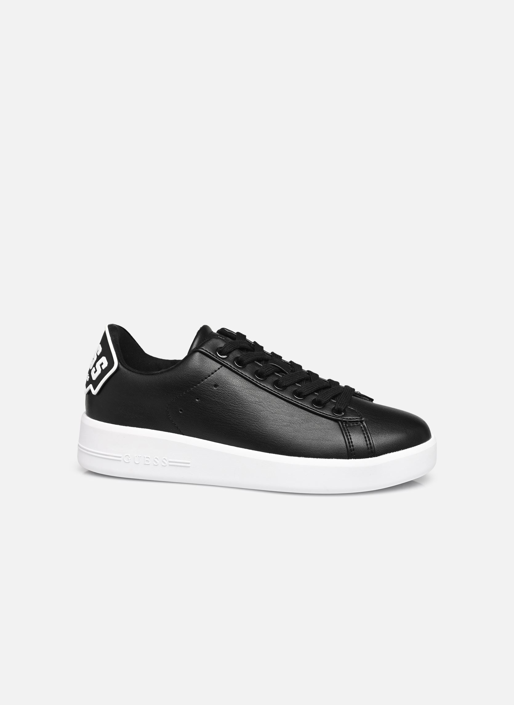 Niedrige Sneaker REYHAN damen schwarz Guess Niedrige Sneaker REYHAN damen schwarz Black
