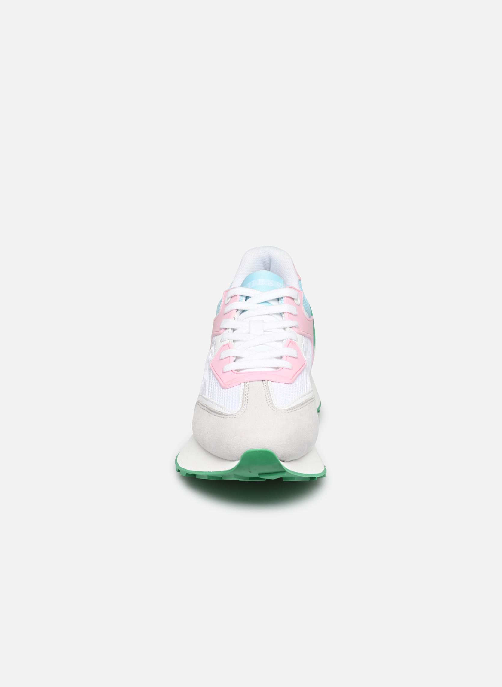 Baskets basses LUCHIA4 femme blanc Guess Baskets basses LUCHIA4 femme blanc White pink
