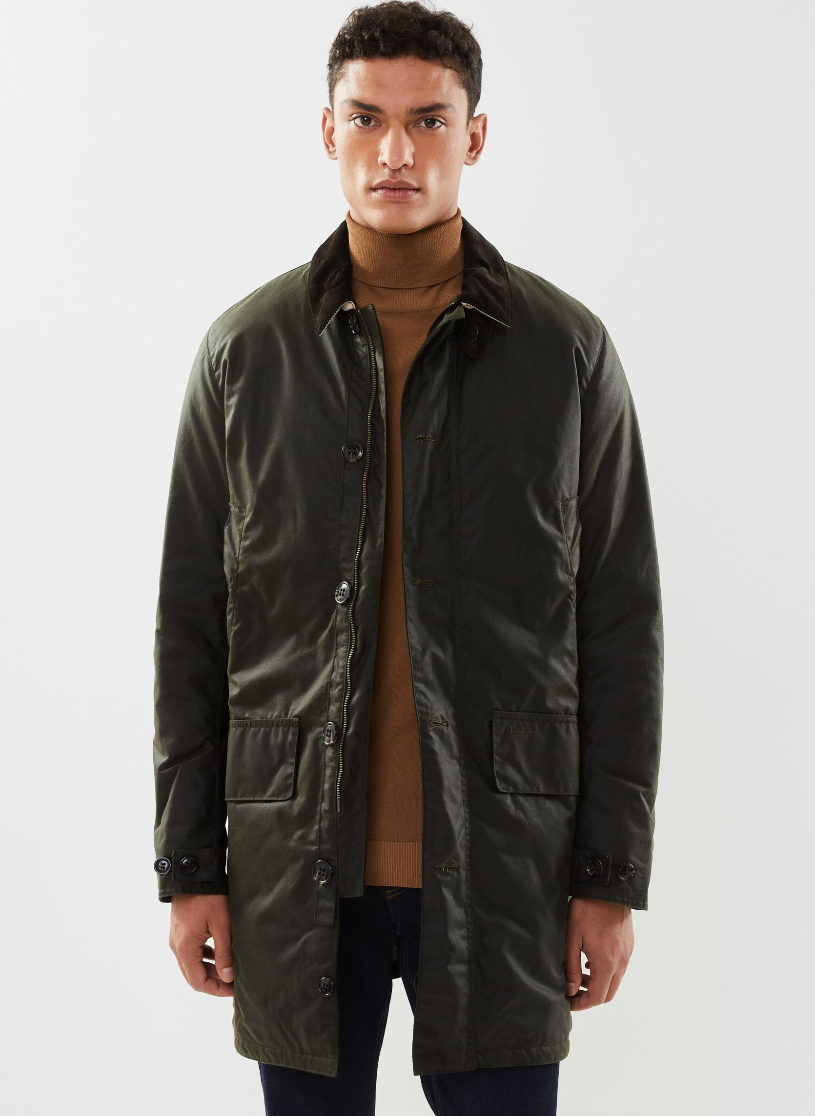 Klassische Mäntel Wax Mac herren grün Barbour Klassische Mäntel Wax Mac herren grün fern/forest mist