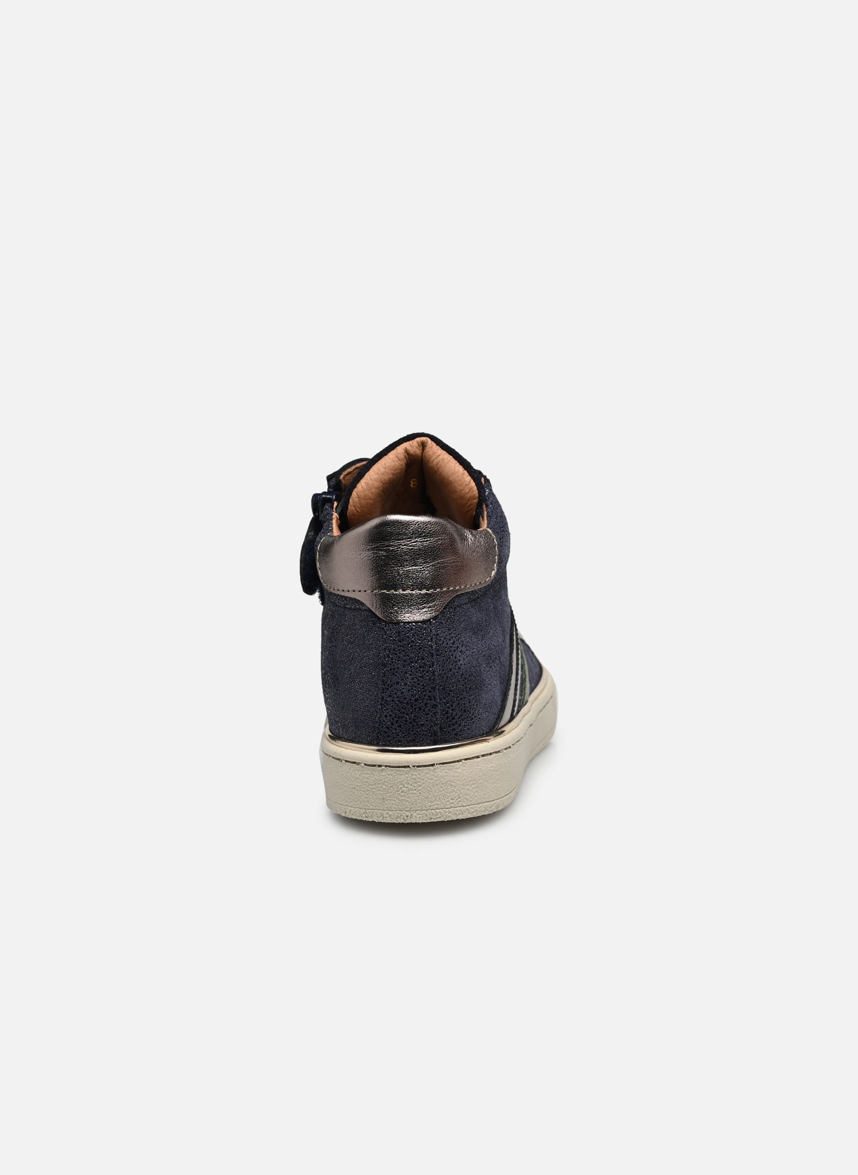 Baskets hautes 3780 fille bleu Babybotte Baskets hautes 3780 fille bleu 402
