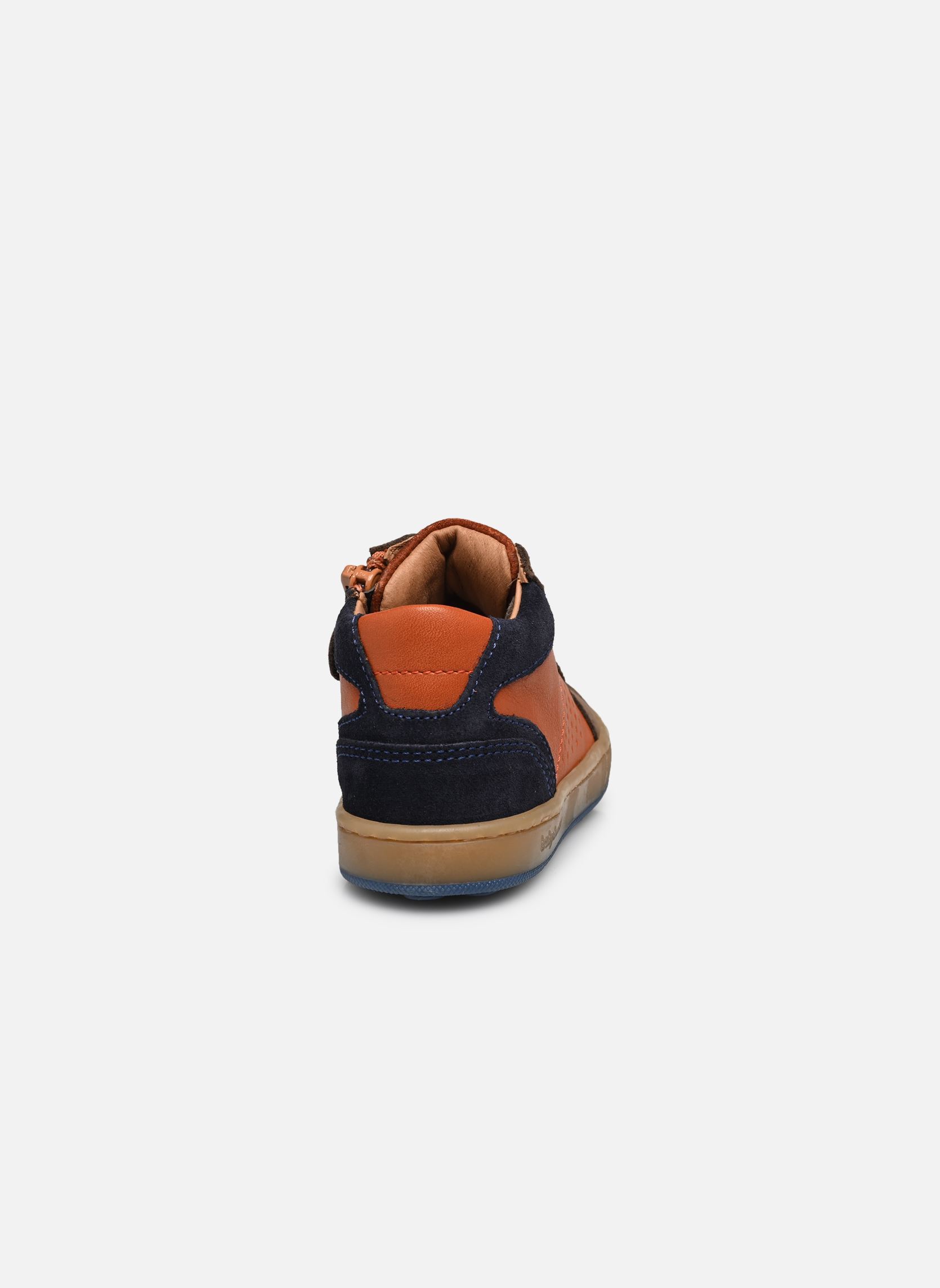 Chaussures premiers pas 3078 garçon orange Babybotte Chaussures premiers pas 3078 garçon orange 808