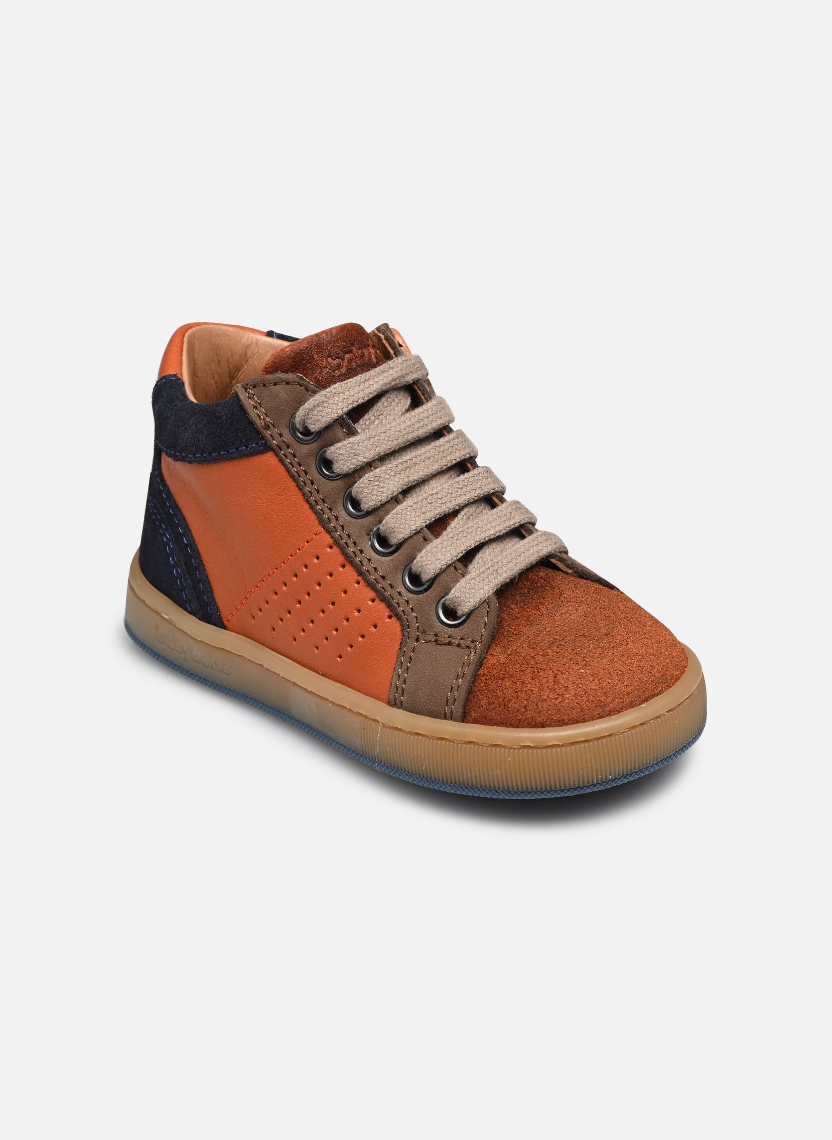 Chaussures premiers pas 3078 garçon orange Babybotte Chaussures premiers pas 3078 garçon orange 808
