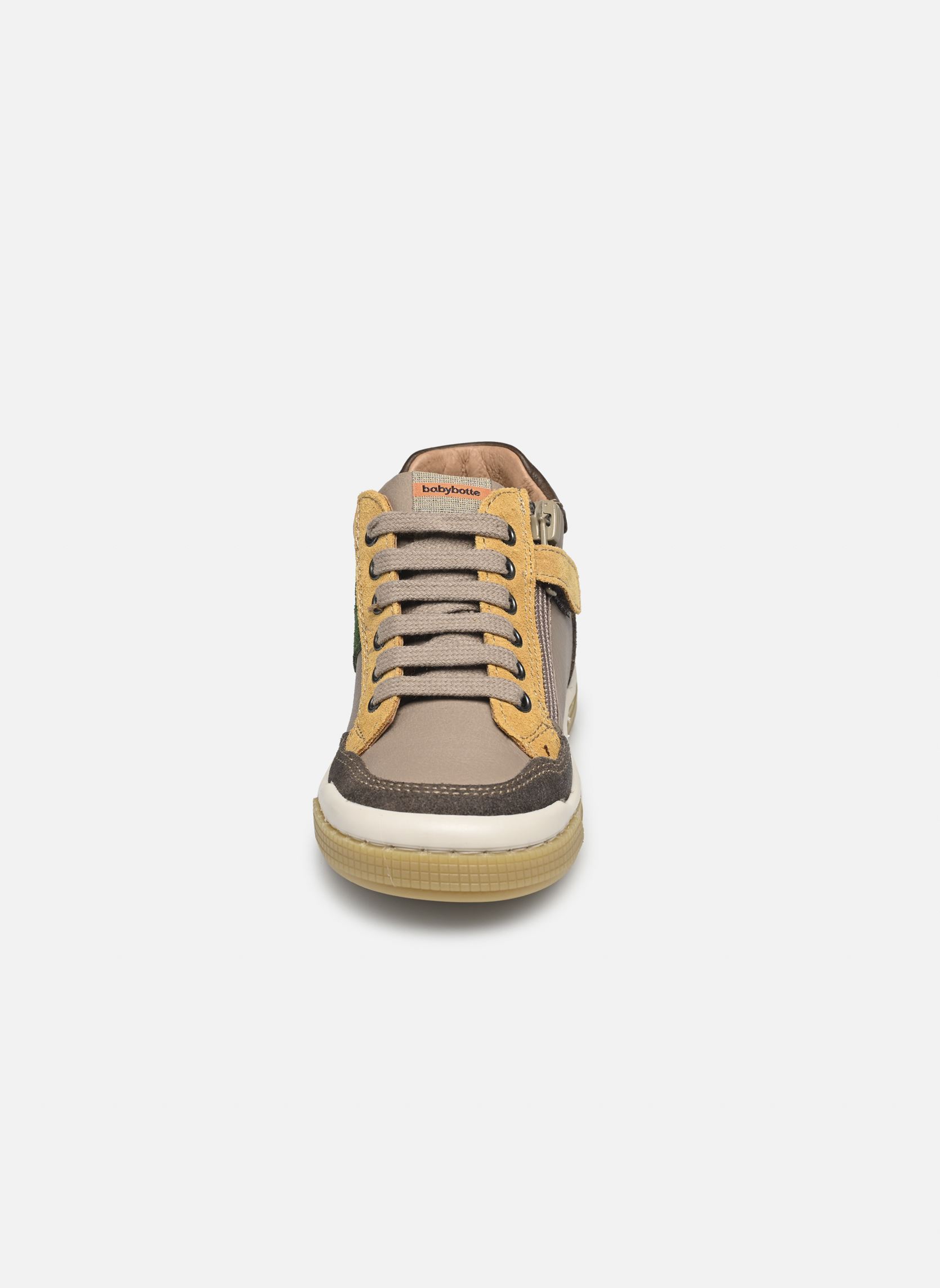 Enkellaarsjes 3372 jongens beige Babybotte Enkellaarsjes 3372 jongens beige 876