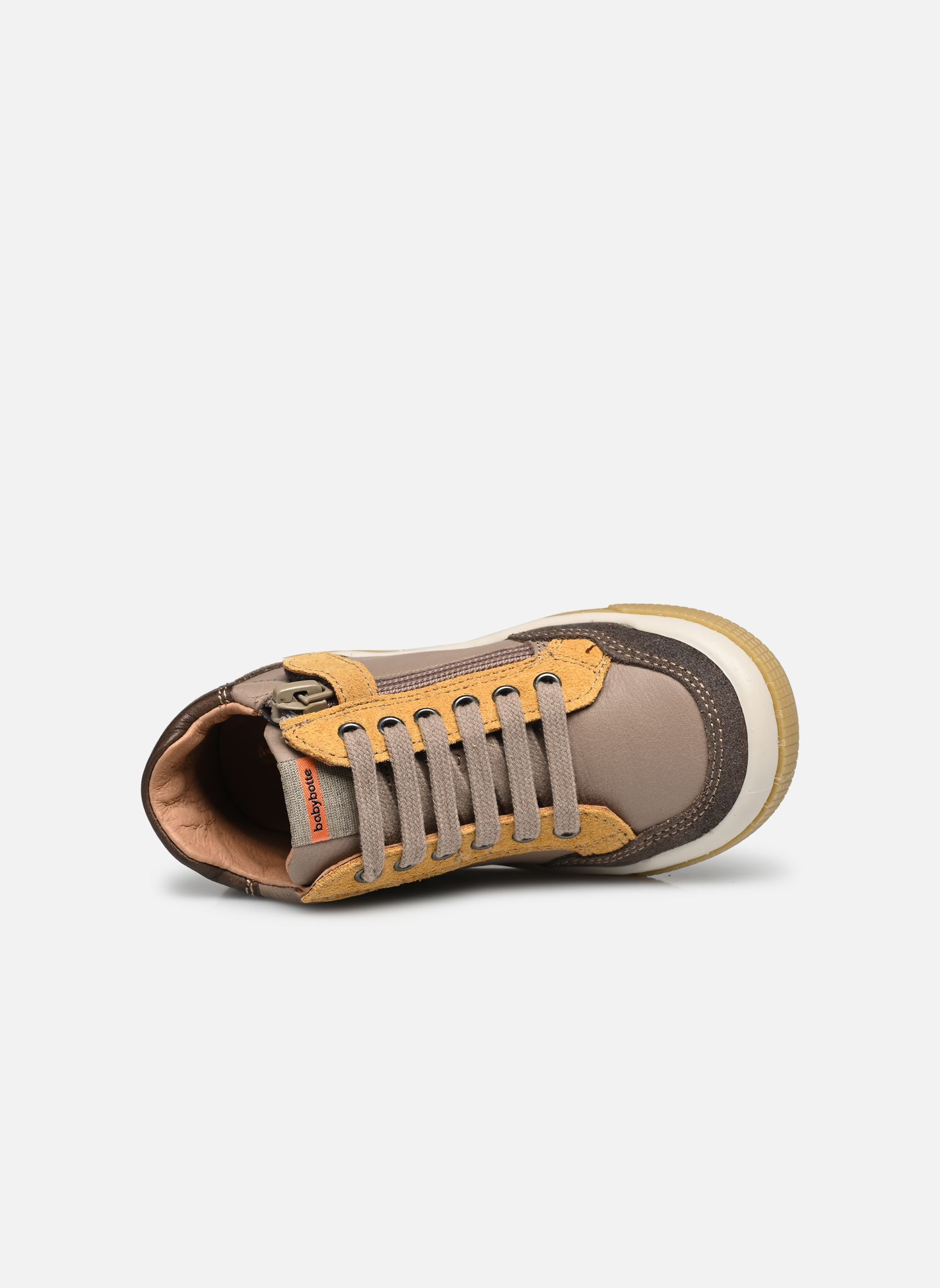 Enkellaarsjes 3372 jongens beige Babybotte Enkellaarsjes 3372 jongens beige 876
