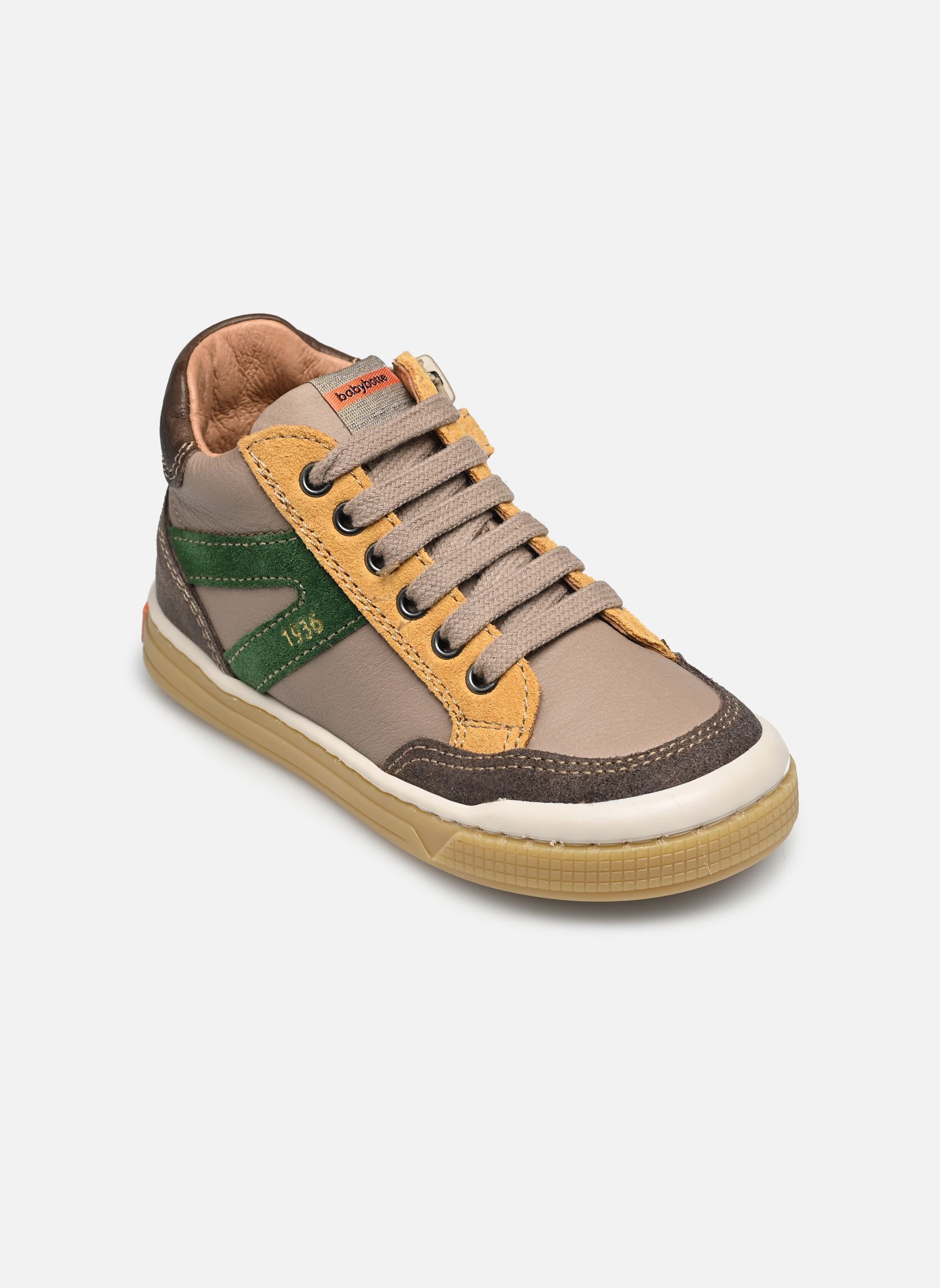Enkellaarsjes 3372 jongens beige Babybotte Enkellaarsjes 3372 jongens beige 876
