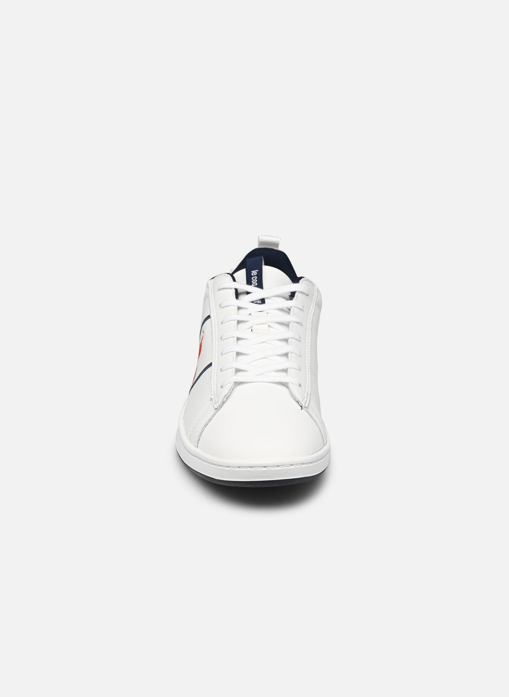 Sneaker COURTCLASSIC TRICOLORE herren weiß Le Coq Sportif Sneaker COURTCLASSIC TRICOLORE herren weiß Optical White/Dress Blue