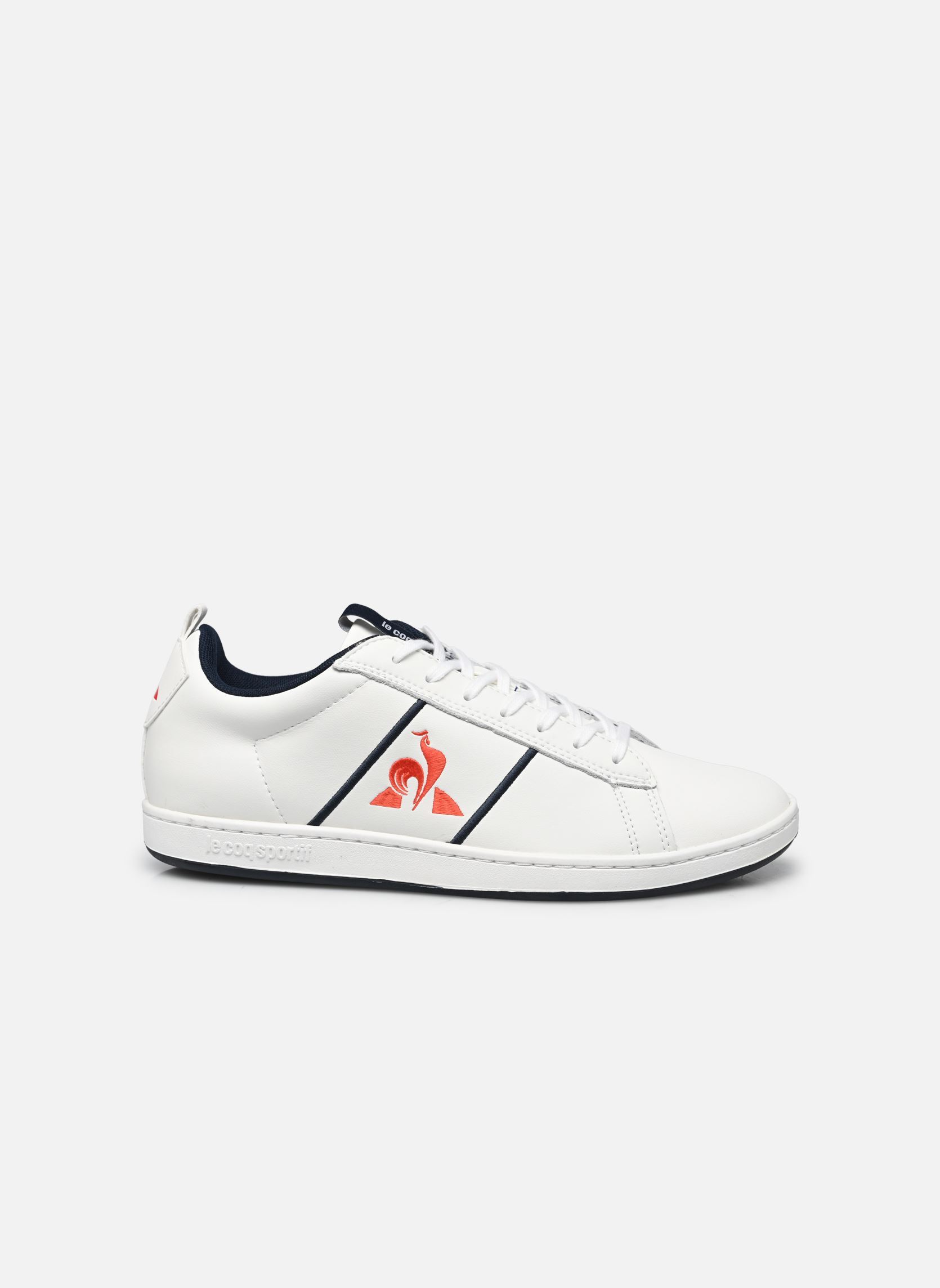 Sneaker COURTCLASSIC TRICOLORE herren weiß Le Coq Sportif Sneaker COURTCLASSIC TRICOLORE herren weiß Optical White/Dress Blue