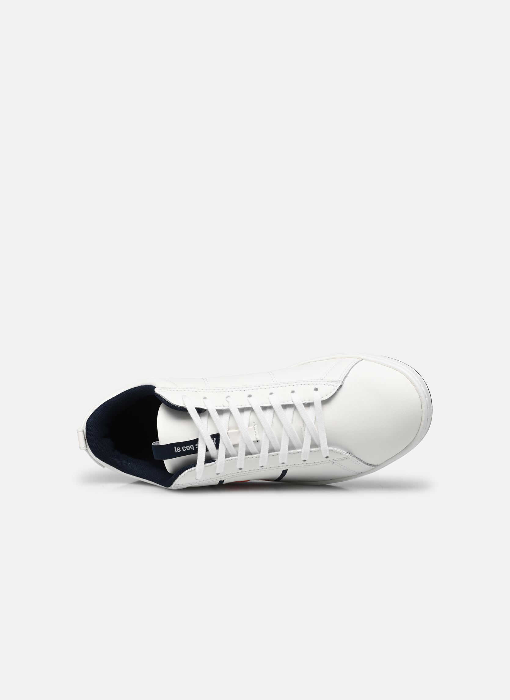 Sneaker COURTCLASSIC TRICOLORE herren weiß Le Coq Sportif Sneaker COURTCLASSIC TRICOLORE herren weiß Optical White/Dress Blue