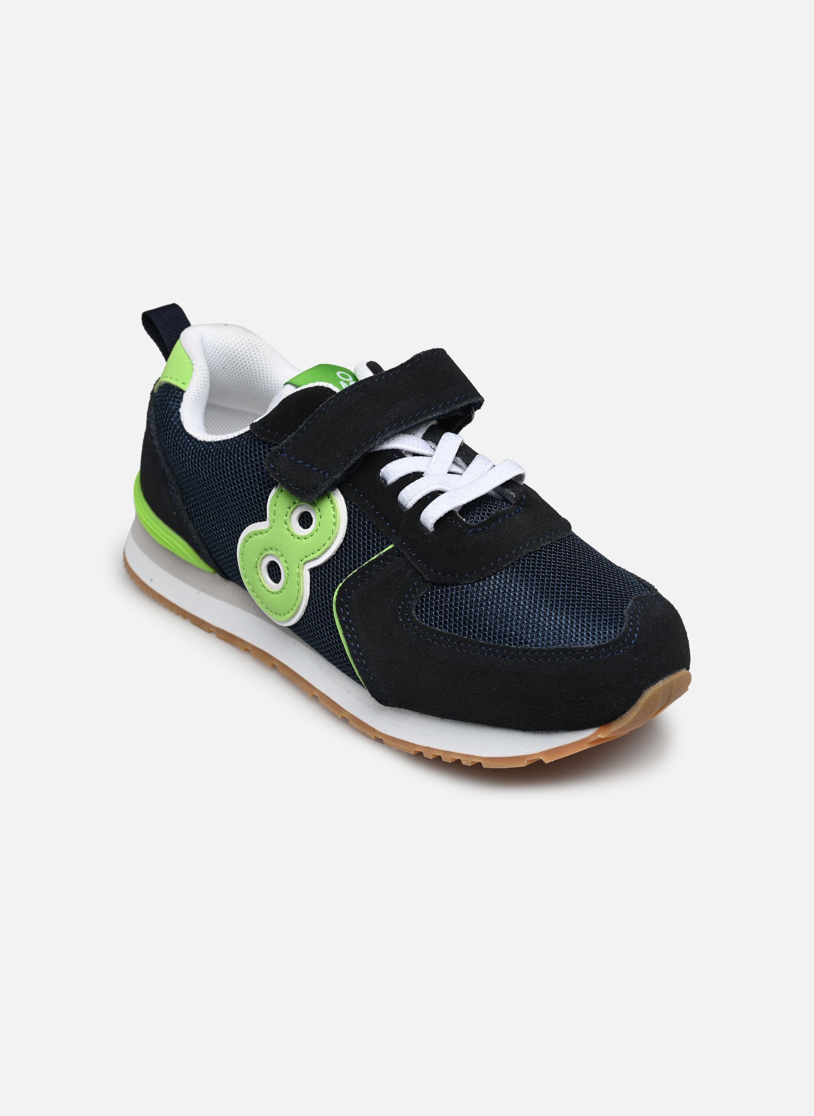 Sneakers basse SNOOKLACE bambino blu Mod8 Sneakers basse SNOOKLACE bambino blu MARINE VERT