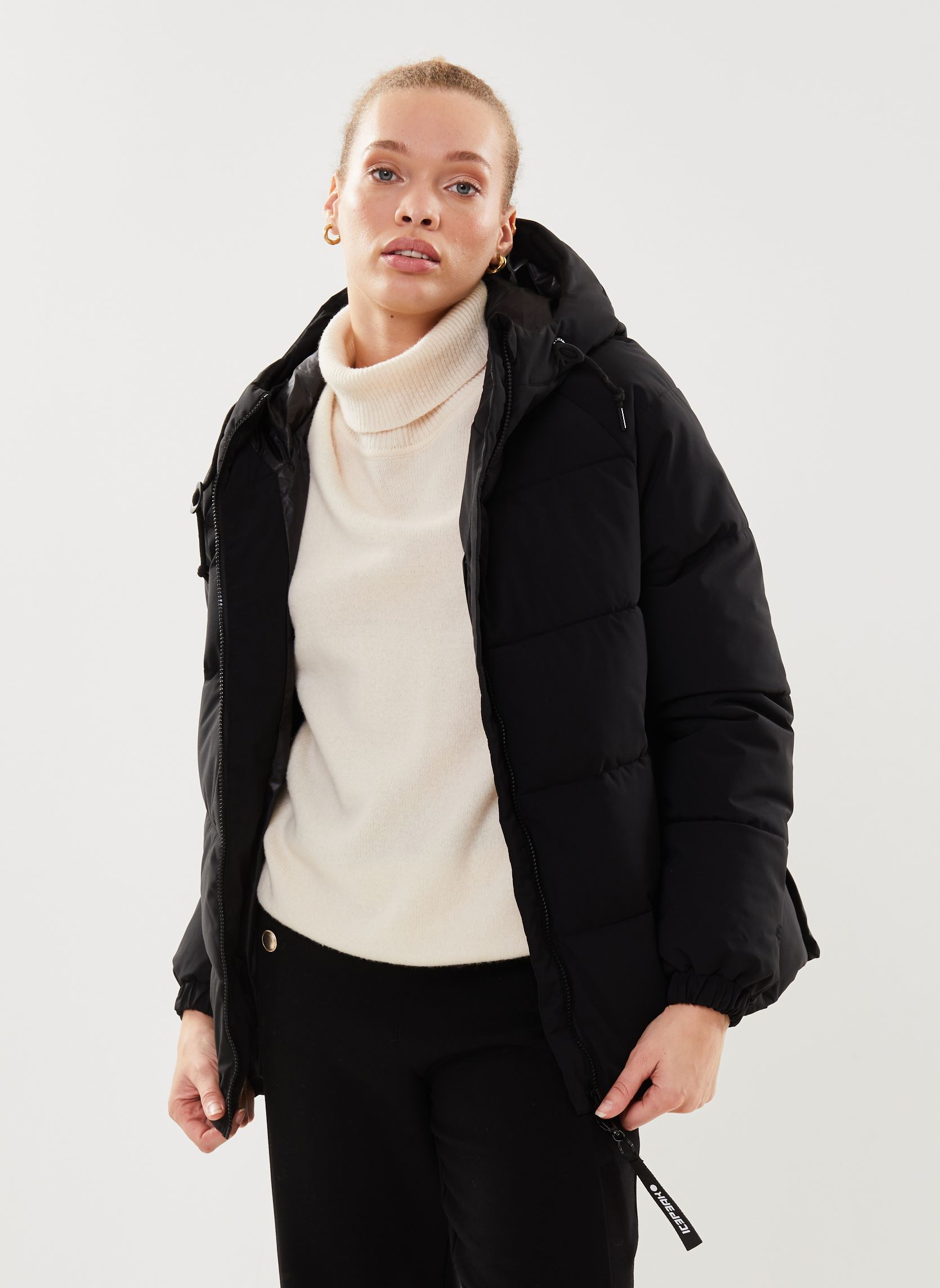 Daunenjacken ADAMAN damen schwarz Icepeak Daunenjacken ADAMAN damen schwarz Noir