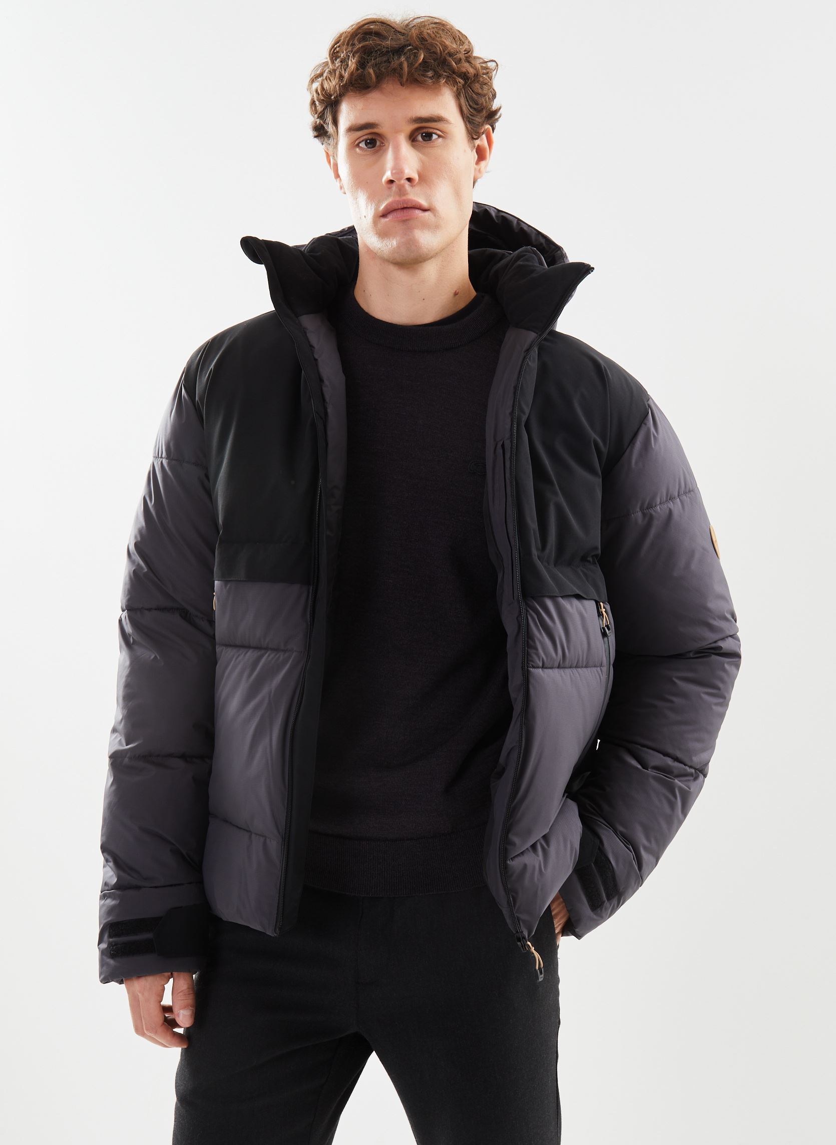 Gewatteerde jassen BRISTOL heren grijs Icepeak Gewatteerde jassen BRISTOL heren grijs Anthracite