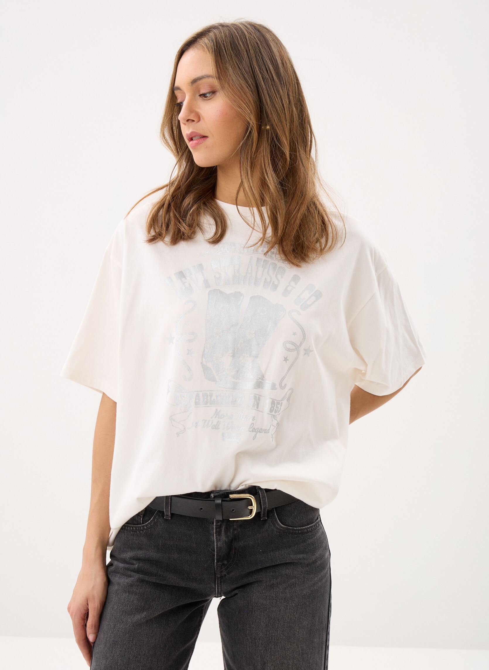 Vêtements Levi' ® Graphic Short Stack Tee pour Femme - vue 1