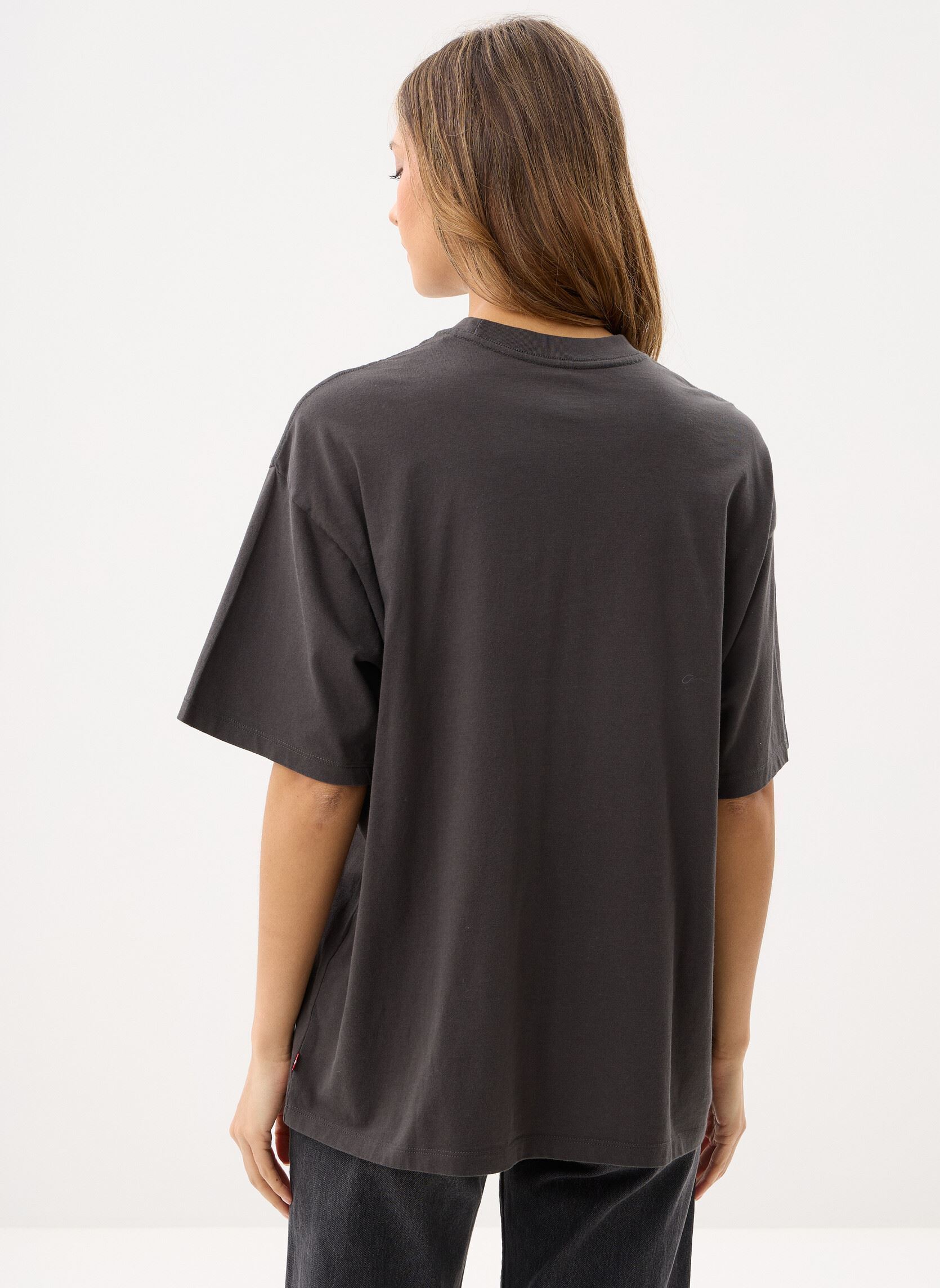 T-Shirts Graphic Short Stack Tee damen schwarz Levi's T-Shirts Graphic Short Stack Tee damen schwarz Tee All The Boots Pirate Black