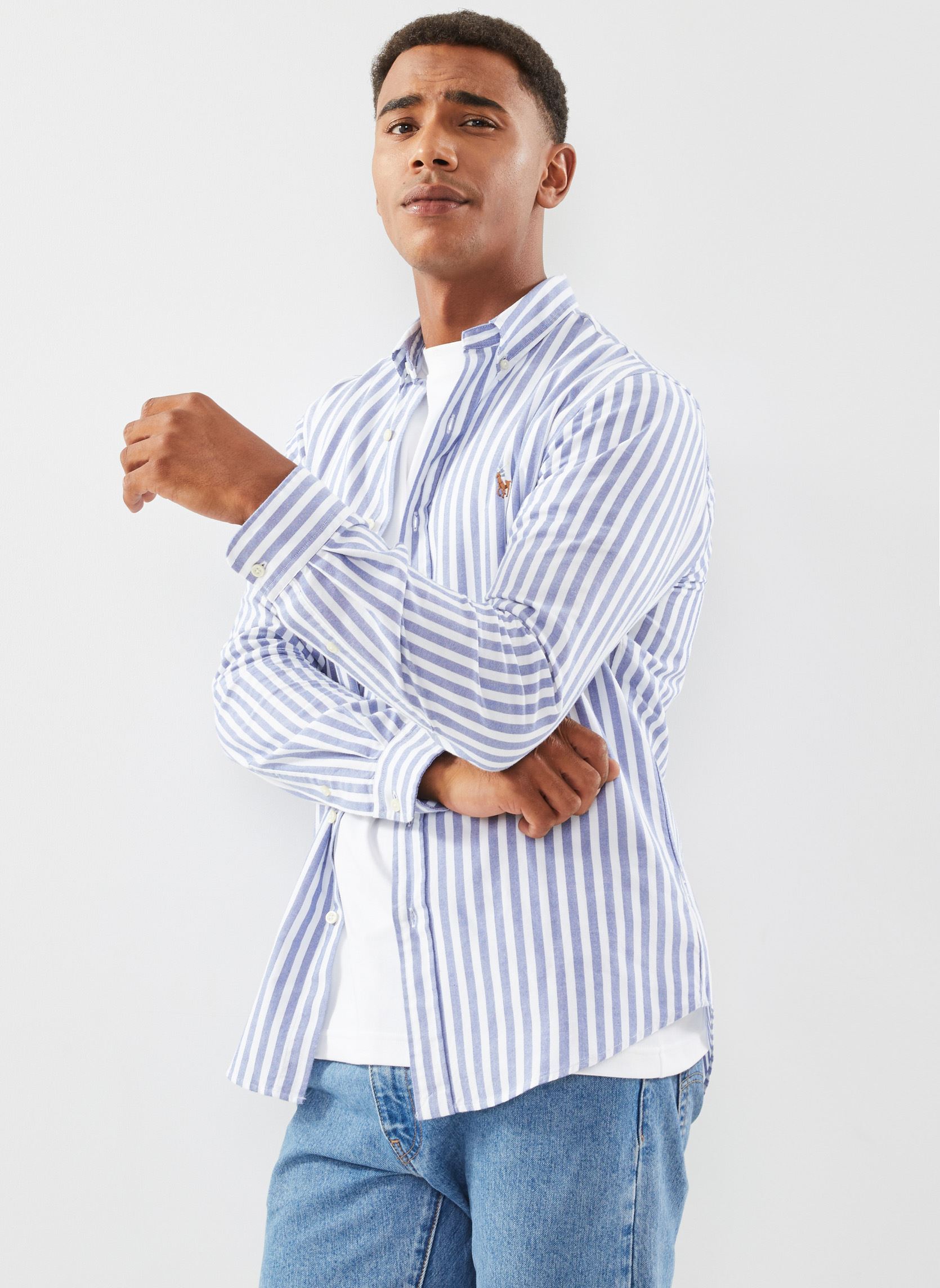 Chemise Polo Ralph Lauren LONG SLEEVE SPORT SHIRT EU - vue 8