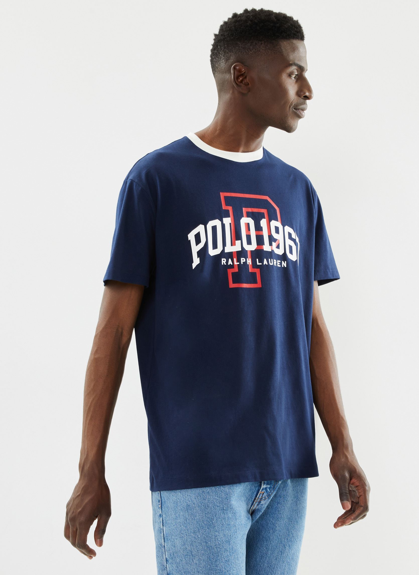 T shirt Polo Ralph Lauren T SHIRT AJUSTE EN COTON POLO RALPH LAUREN CENTER EU