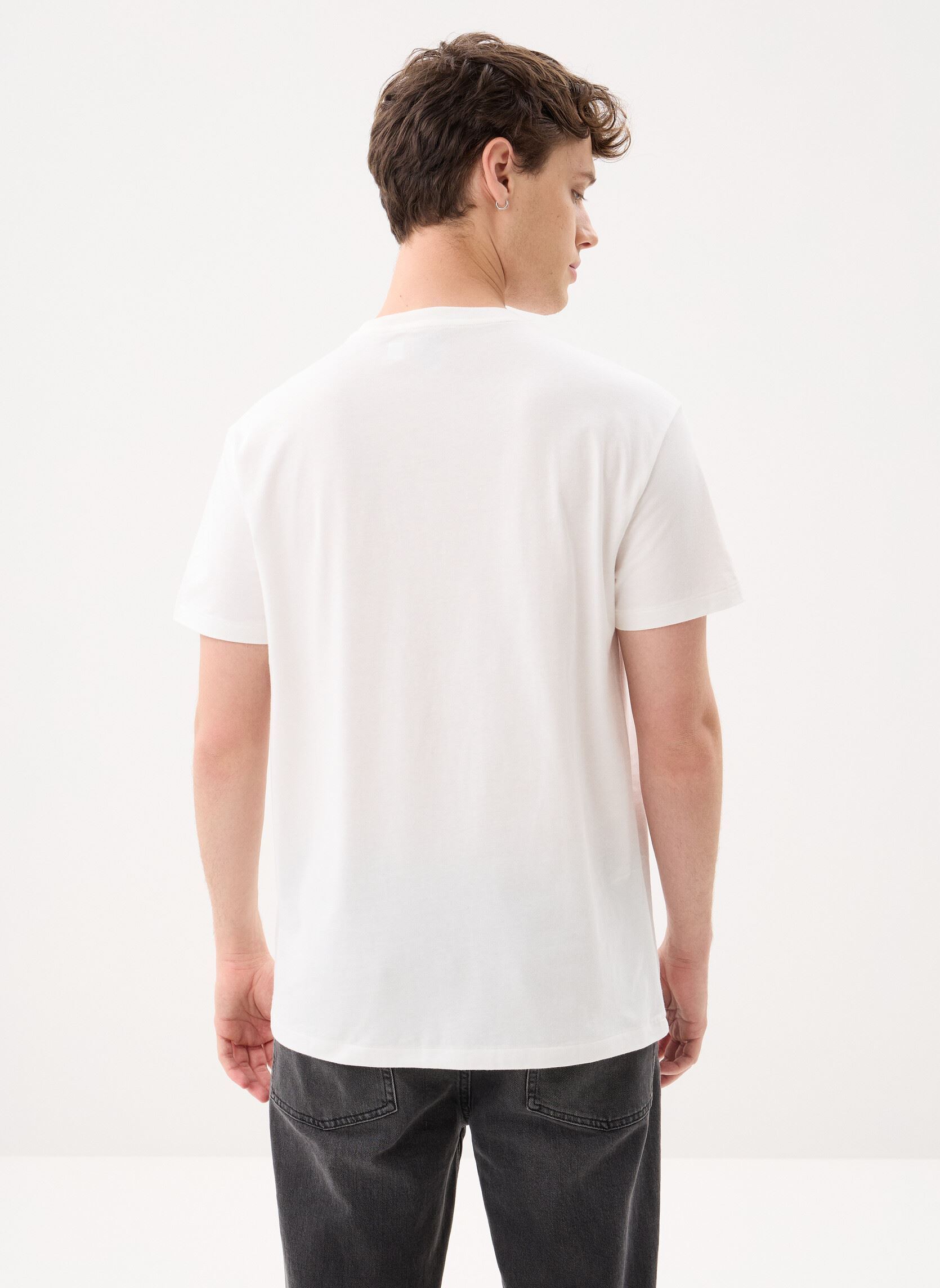 Tee-shirts manches courtes Sscnclsm1-Short Sleeve-T-Shirt homme blanc Polo Ralph Lauren Tee-shirts manches courtes Sscnclsm1-Short Sleeve-T-Shirt homme blanc DECKWASH WHITE