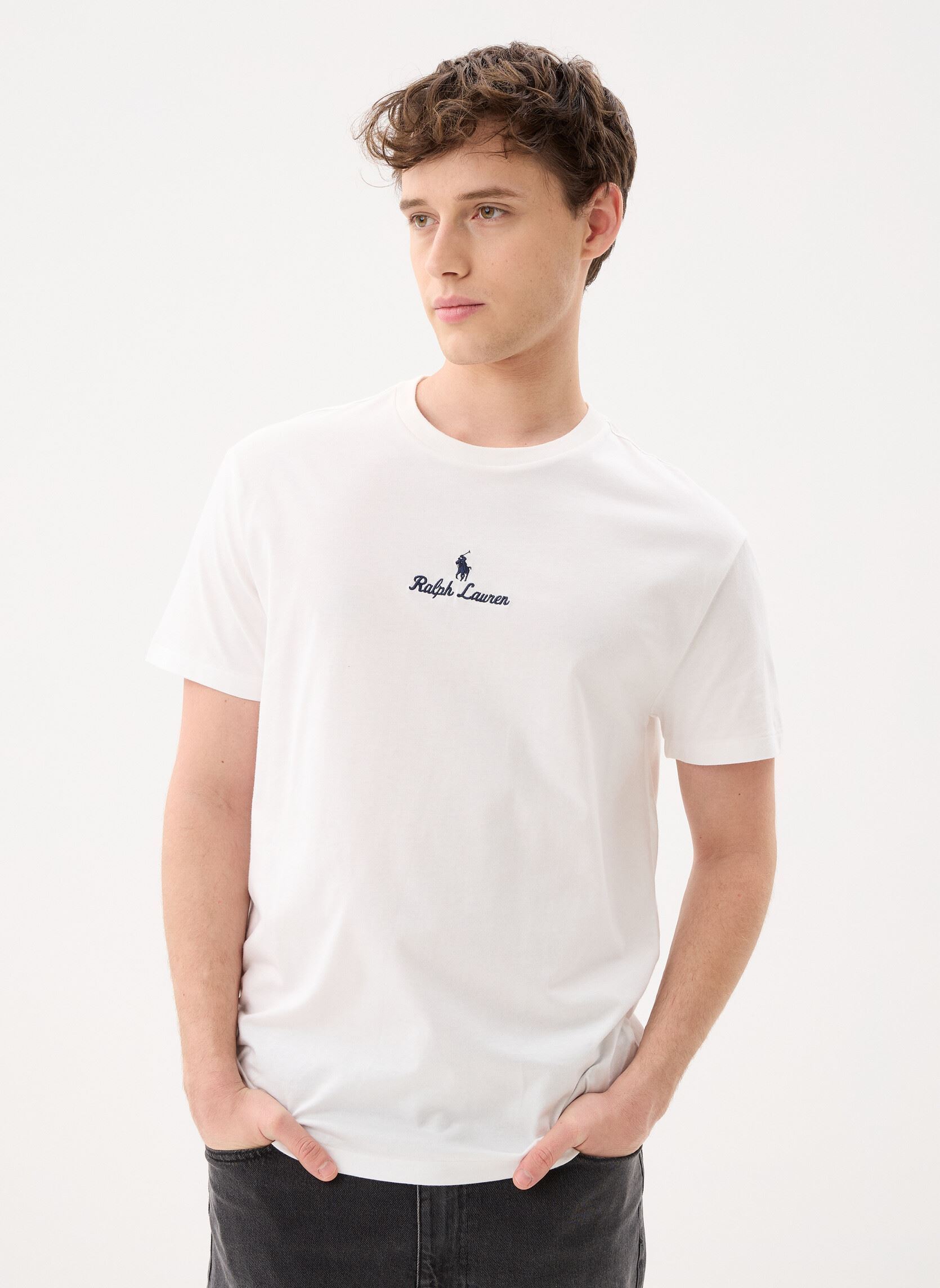 Vêtements Polo Ralph Lauren Sscnclsm1 Short Sleeve T Shirt pour Homme - vue 1