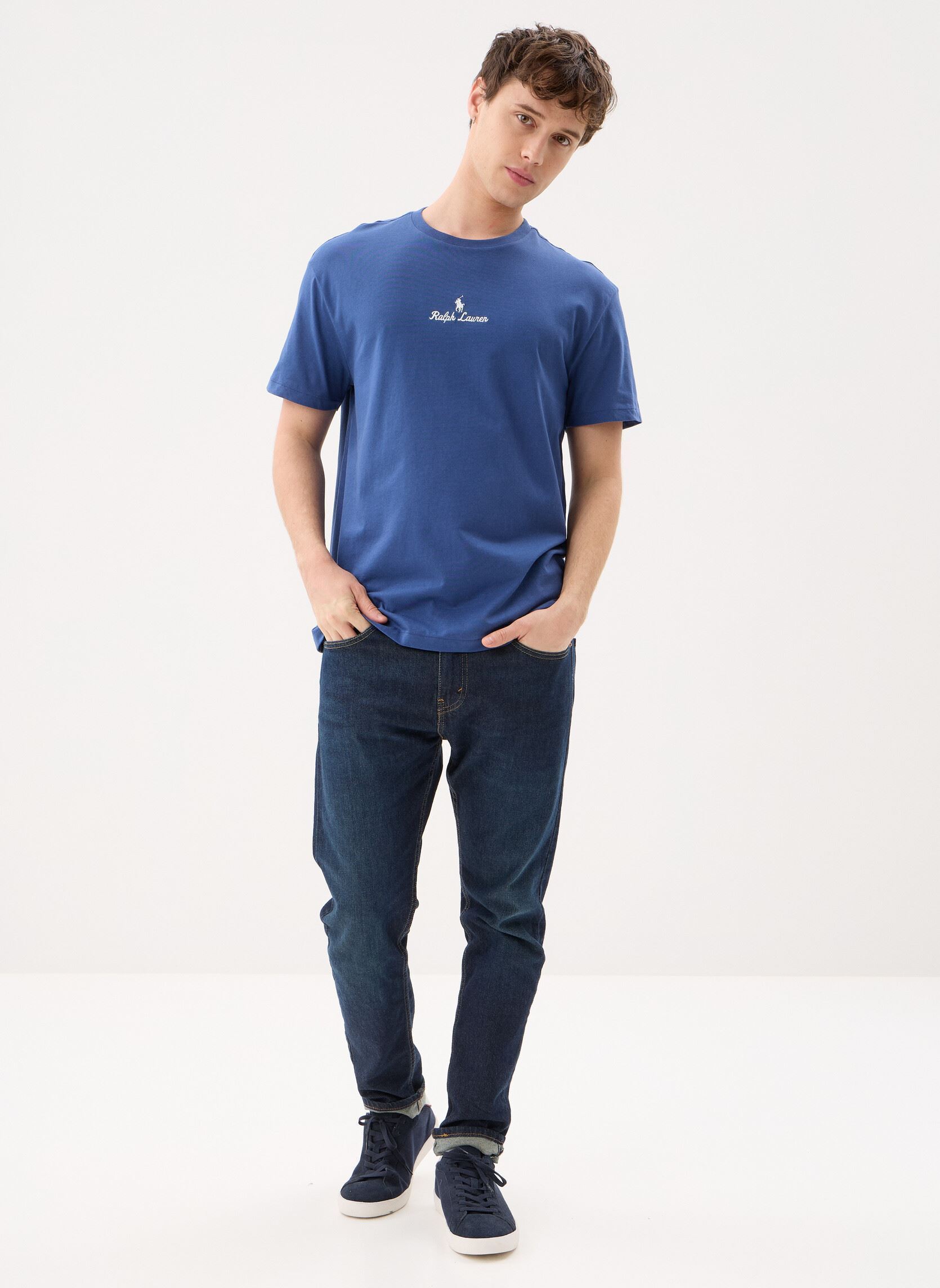 T-shirts met korte mouwen Sscnclsm1-Short Sleeve-T-Shirt heren blauw Polo Ralph Lauren T-shirts met korte mouwen Sscnclsm1-Short Sleeve-T-Shirt heren blauw NIGHT NAVY