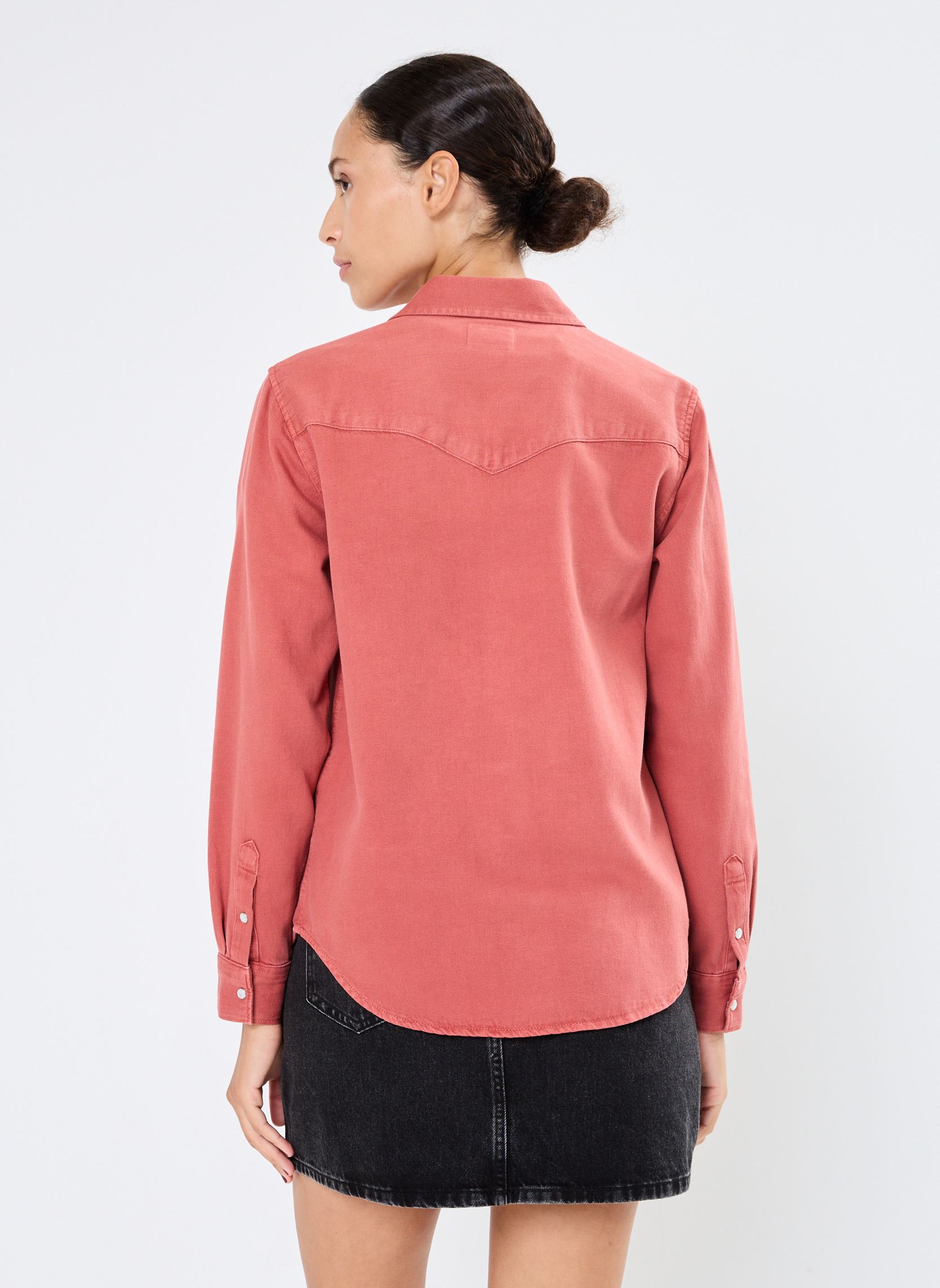 Chemises manches longues Iconic Western femme rouge Levi's Chemises manches longues Iconic Western femme rouge *MARSALA GD*