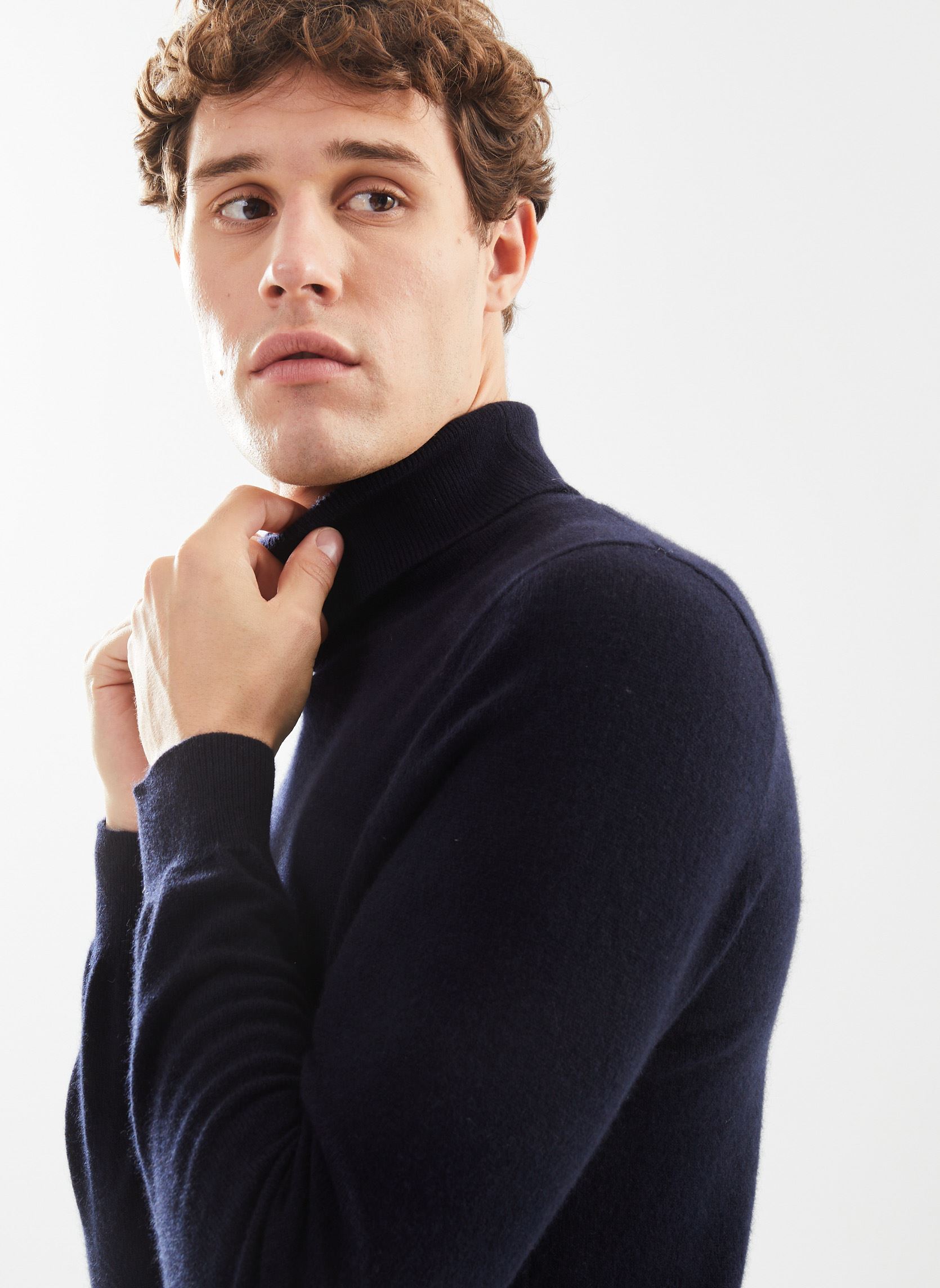 Pulls GABIN cachemire homme bleu Marvin&Co Pulls GABIN cachemire homme bleu Navy Blue