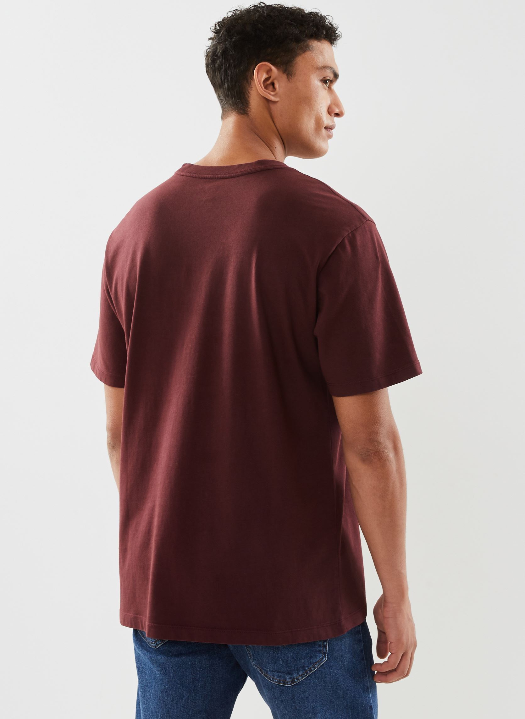 Tee-shirts SS POCKET TEE RLX homme bordeaux Levi's Tee-shirts SS POCKET TEE RLX homme bordeaux DECADENT CHOCOLATE GARMENT DYE