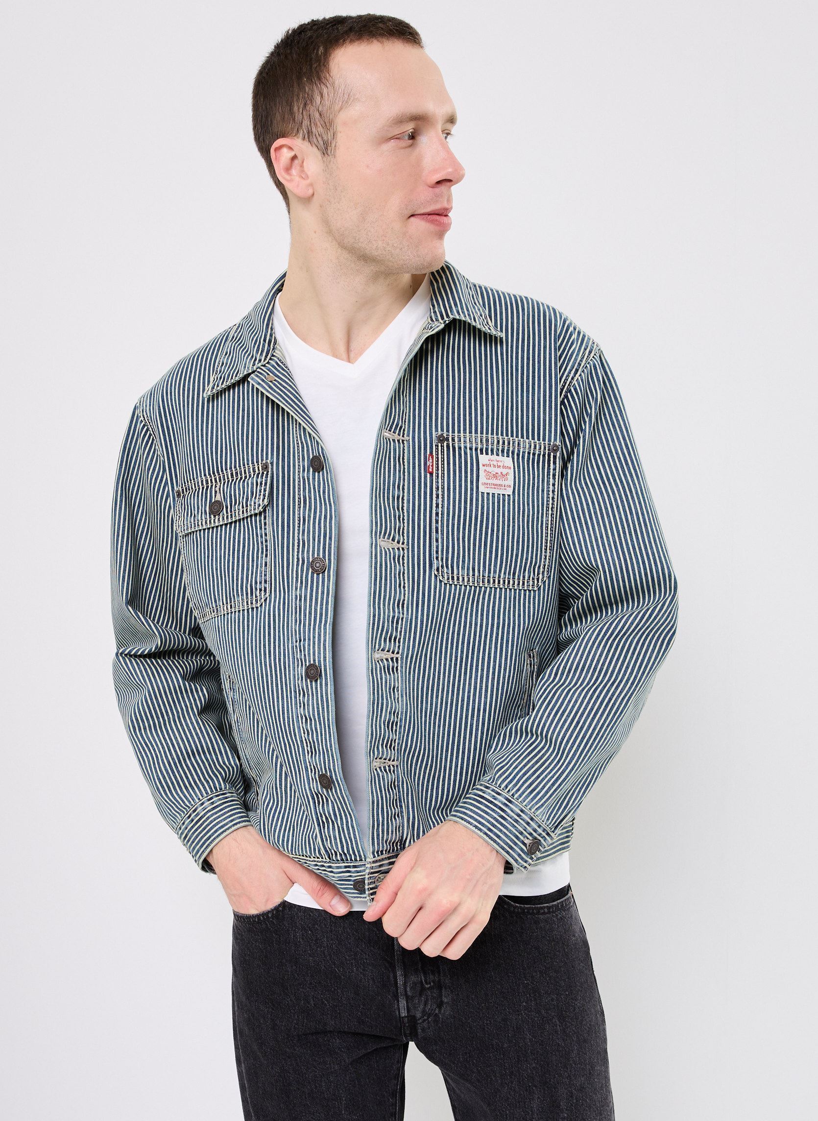 Vêtements Levi' SUNRISE TRUCKER pour Accessoires