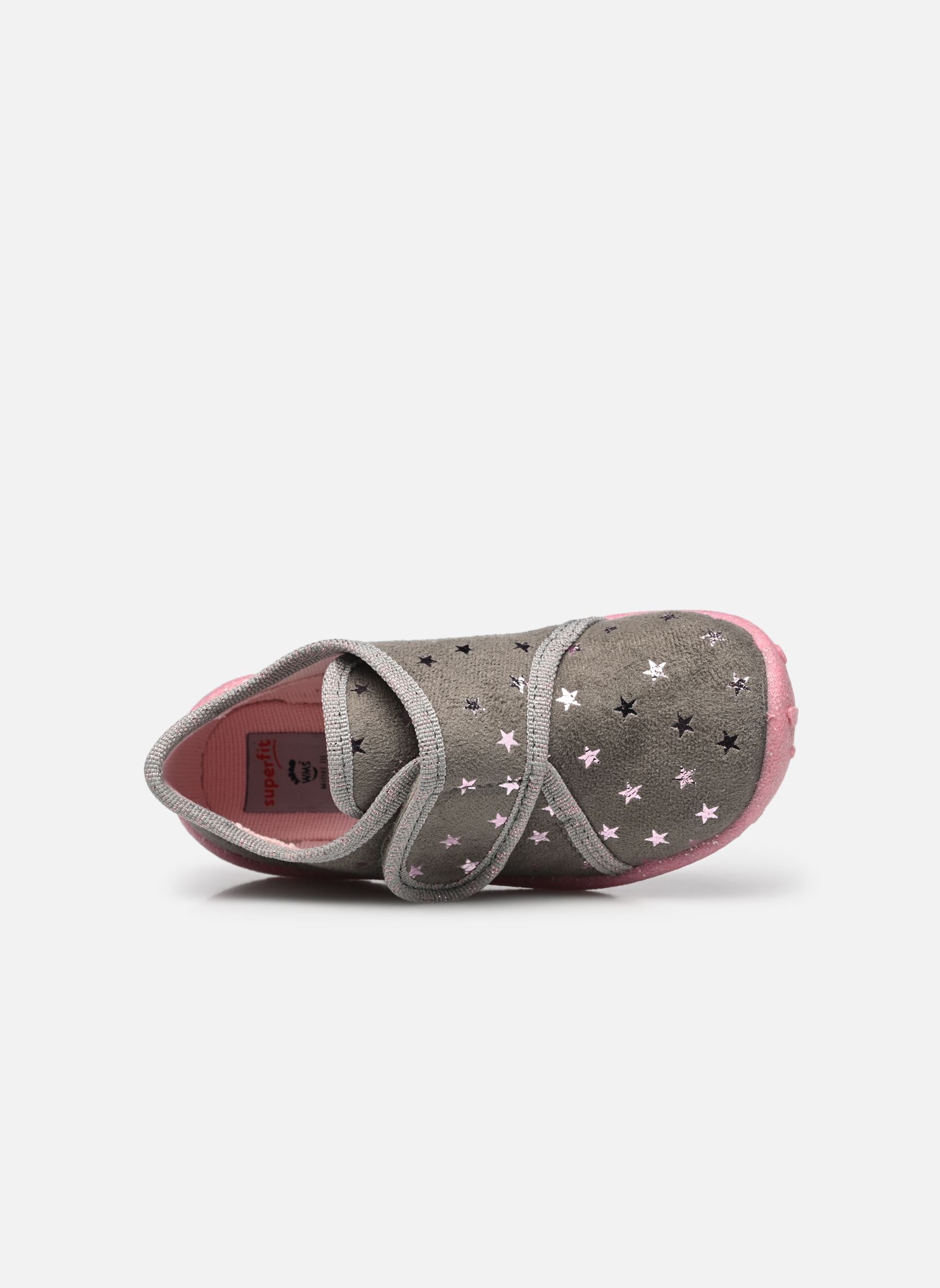 Hausschuhe SPOTTY phosphorescent mädchen grau Superfit Hausschuhe SPOTTY phosphorescent mädchen grau GRAU