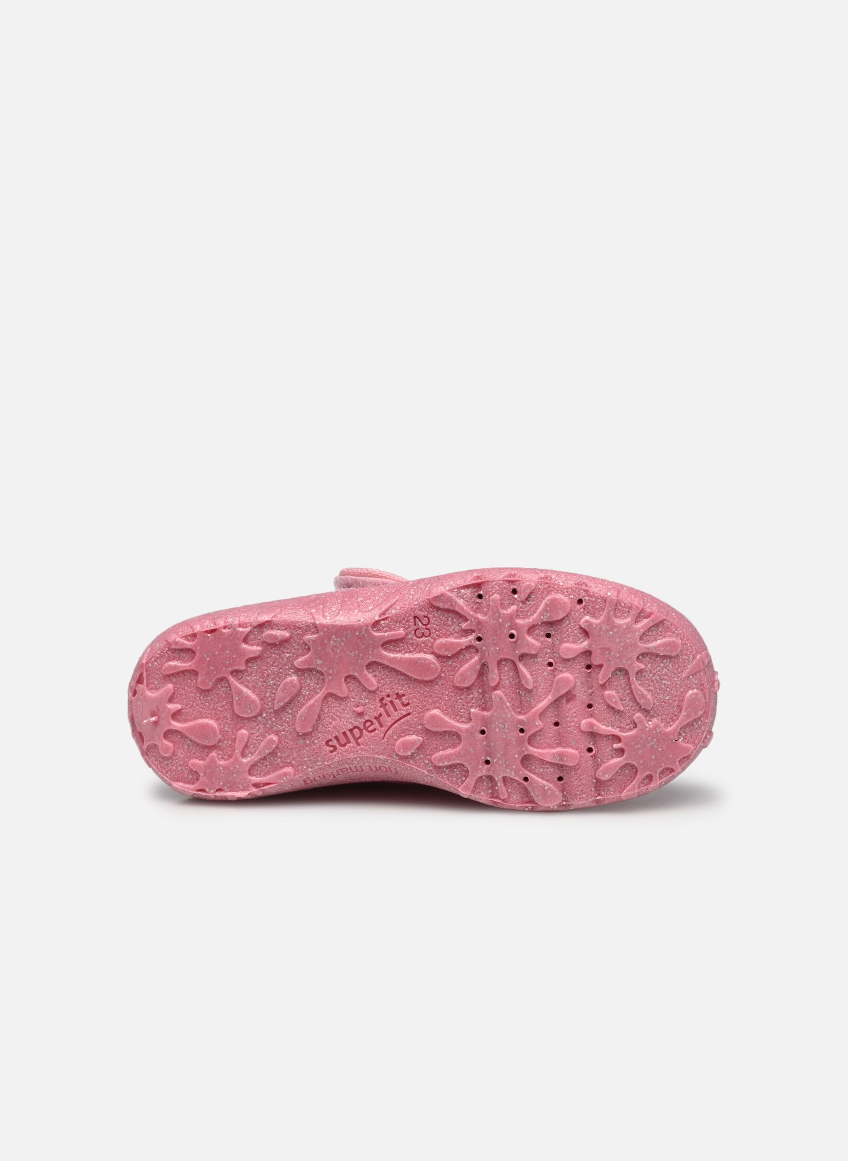 Chaussons SPOTTY phosphorescent fille rose Superfit Chaussons SPOTTY phosphorescent fille rose ROSA