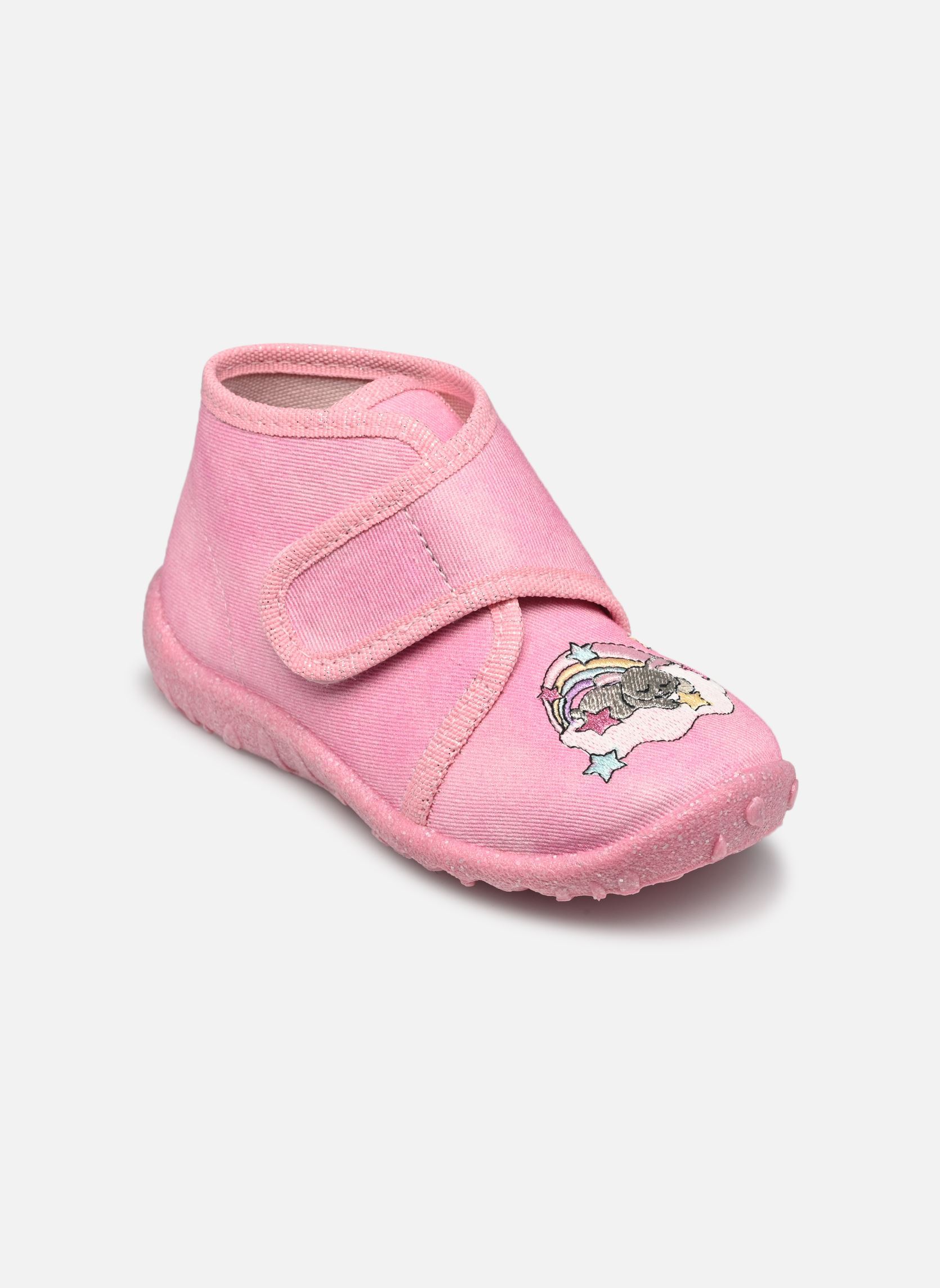 Chaussons SPOTTY phosphorescent fille rose Superfit Chaussons SPOTTY phosphorescent fille rose ROSA