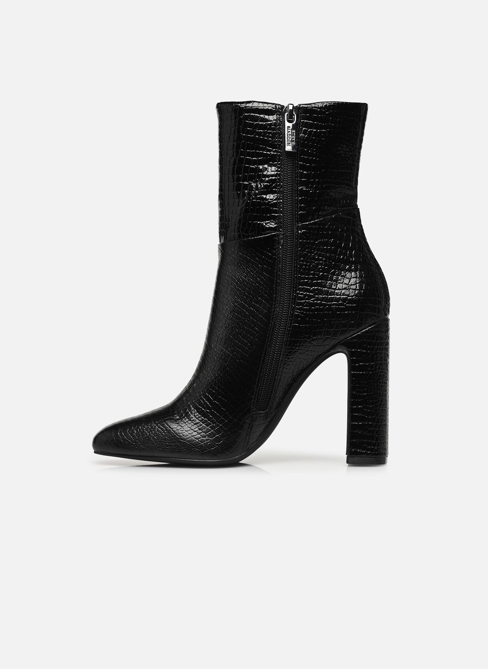 Bottines basses Aisha femme noir Steve Madden Bottines basses Aisha femme noir Black Croco