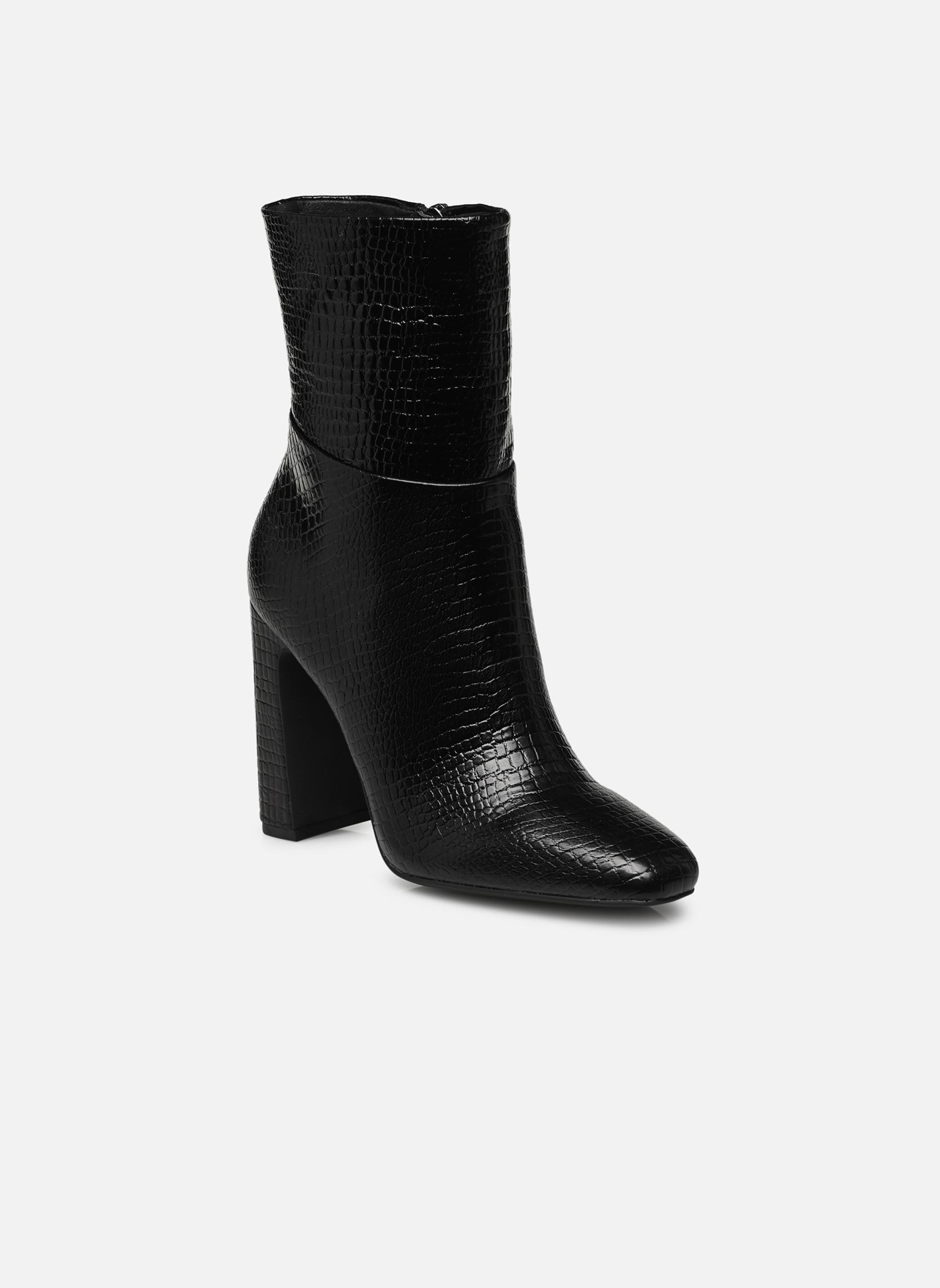 Bottines basses Aisha femme noir Steve Madden Bottines basses Aisha femme noir Black Croco