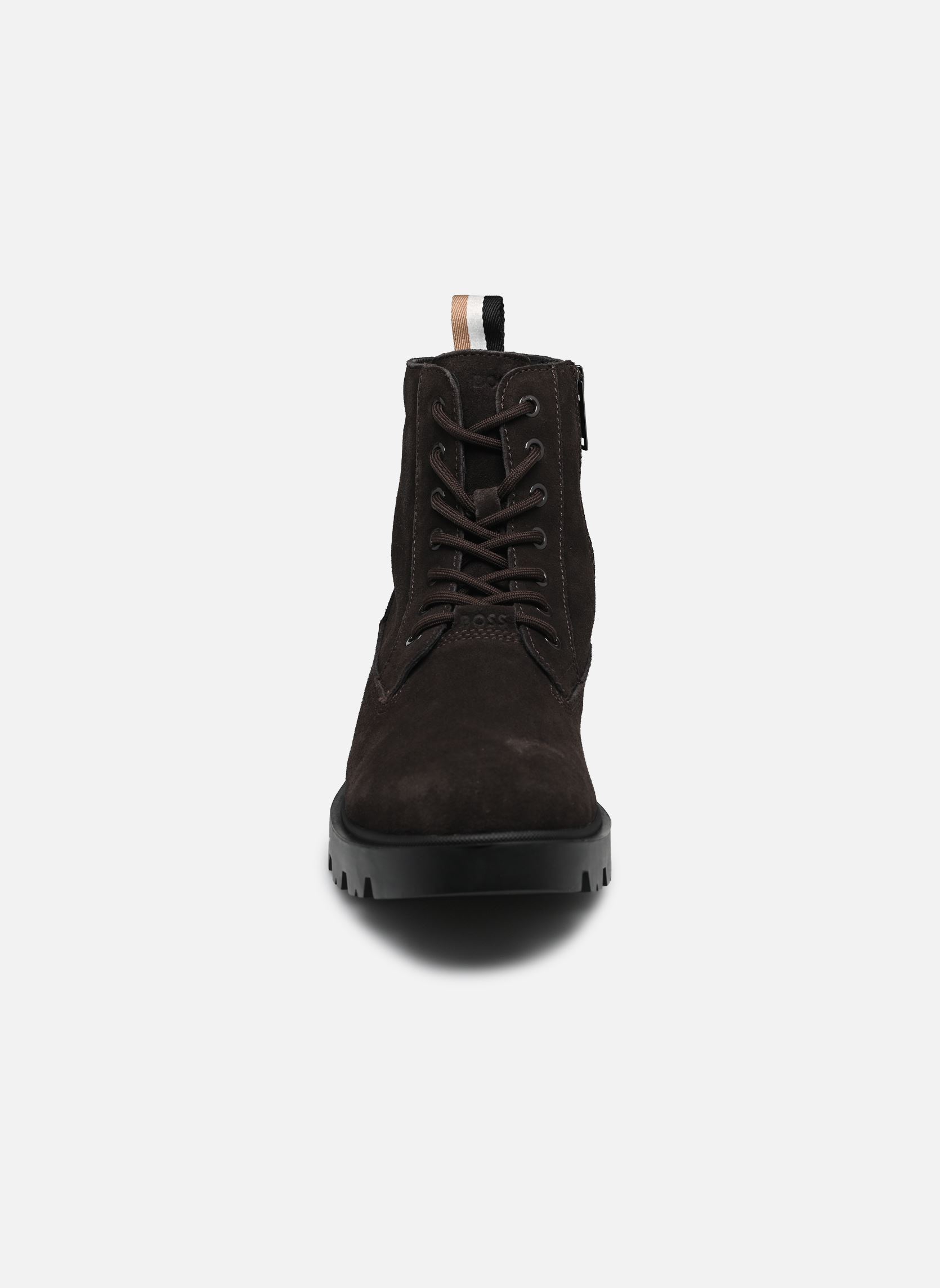 Veterlaarsjes Adley_Halb_sd heren bruin BOSS Veterlaarsjes Adley_Halb_sd heren bruin DARK BROWN