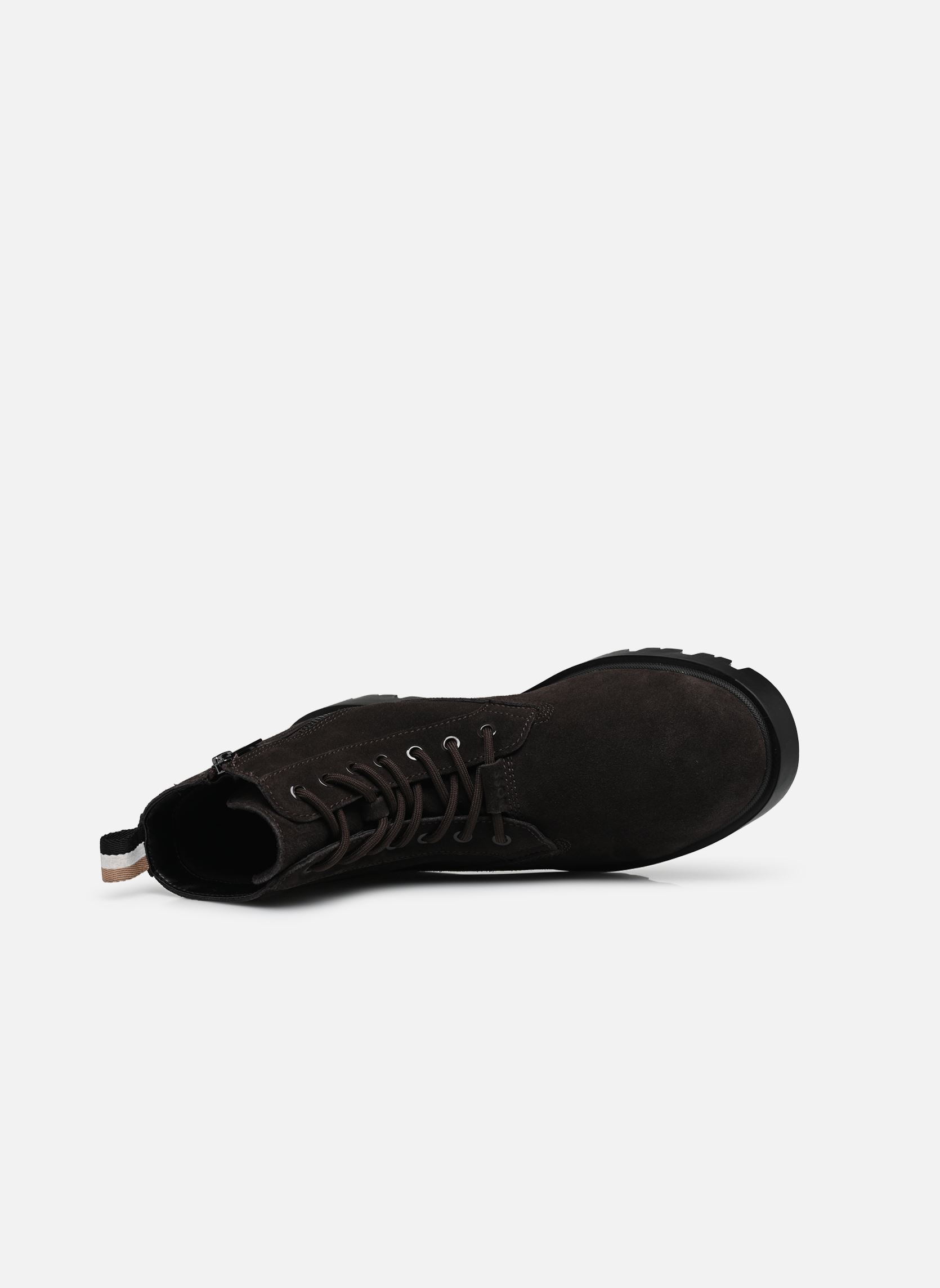 Veterlaarsjes Adley_Halb_sd heren bruin BOSS Veterlaarsjes Adley_Halb_sd heren bruin DARK BROWN
