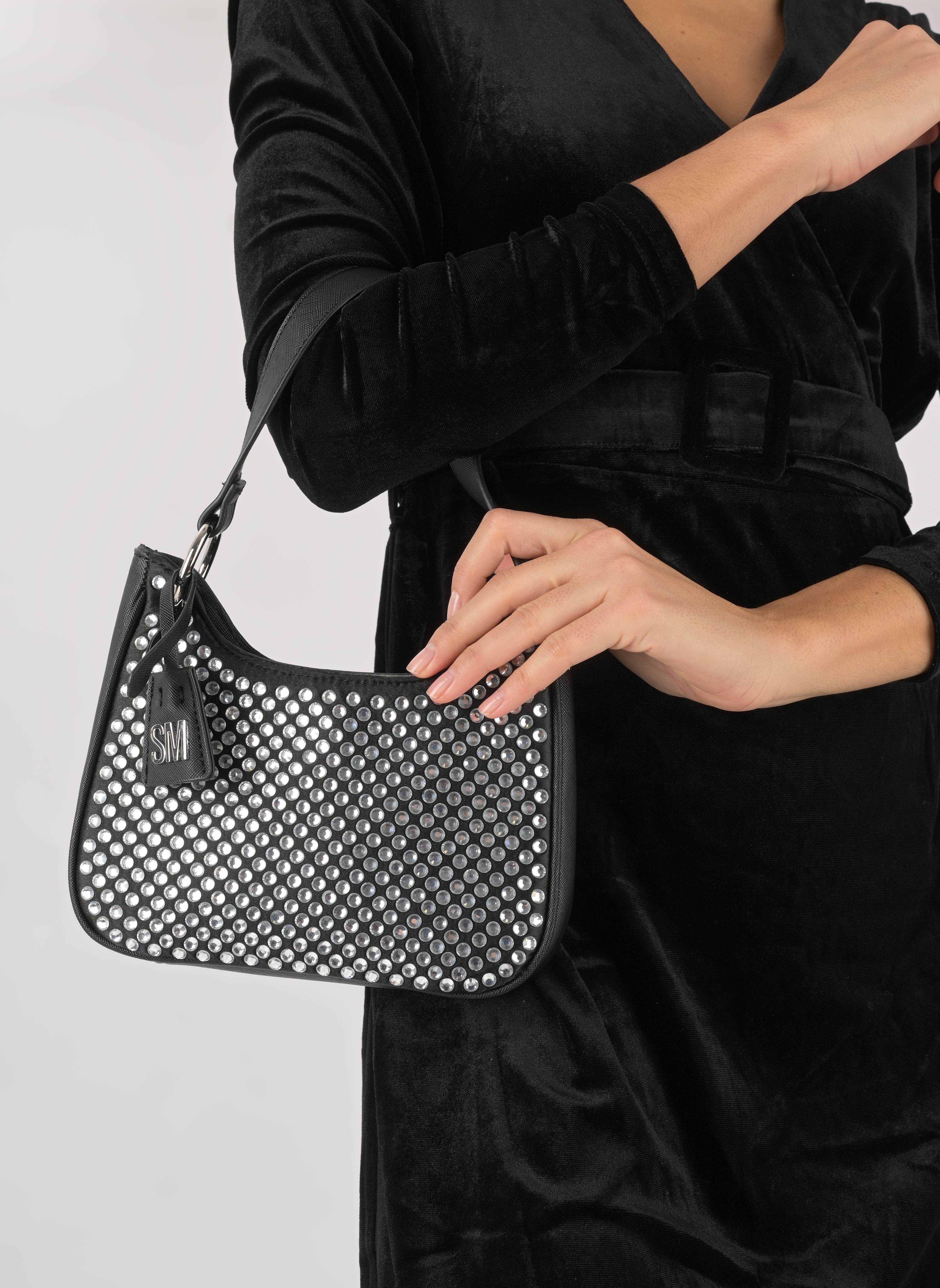 Sacs bandoulière Bcarlo-R femme noir Steve Madden Sacs bandoulière Bcarlo-R femme noir Black/Clear
