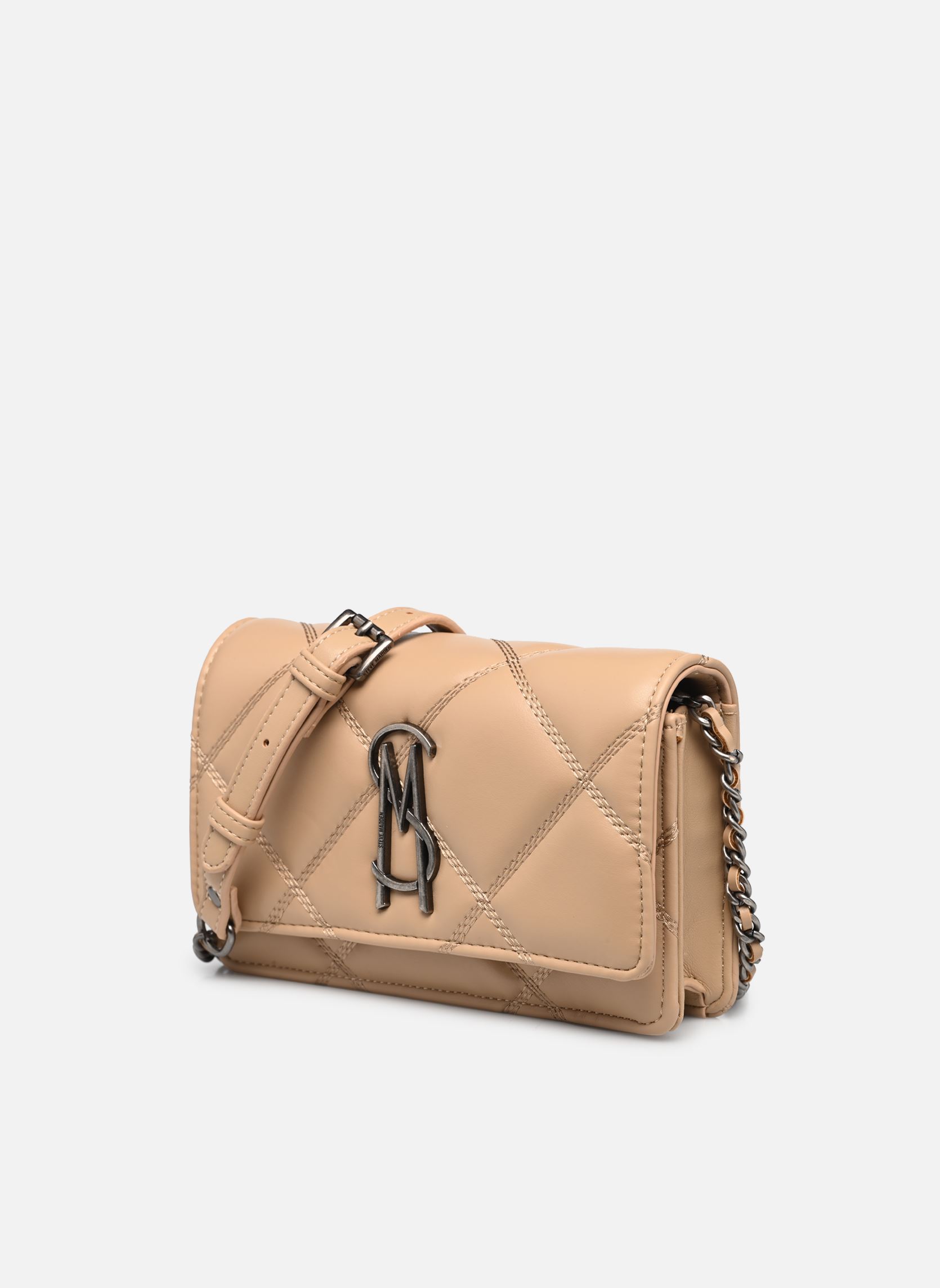 Sacs bandoulière Bendue femme marron Steve Madden Sacs bandoulière Bendue femme marron Taupe